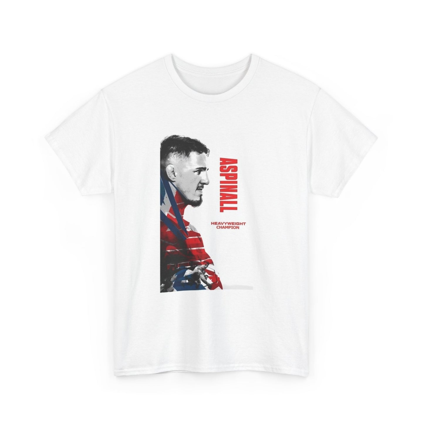 Tom Aspinall Tshirt UFC Merch MMA Poster Heavyweight Champion Unisex