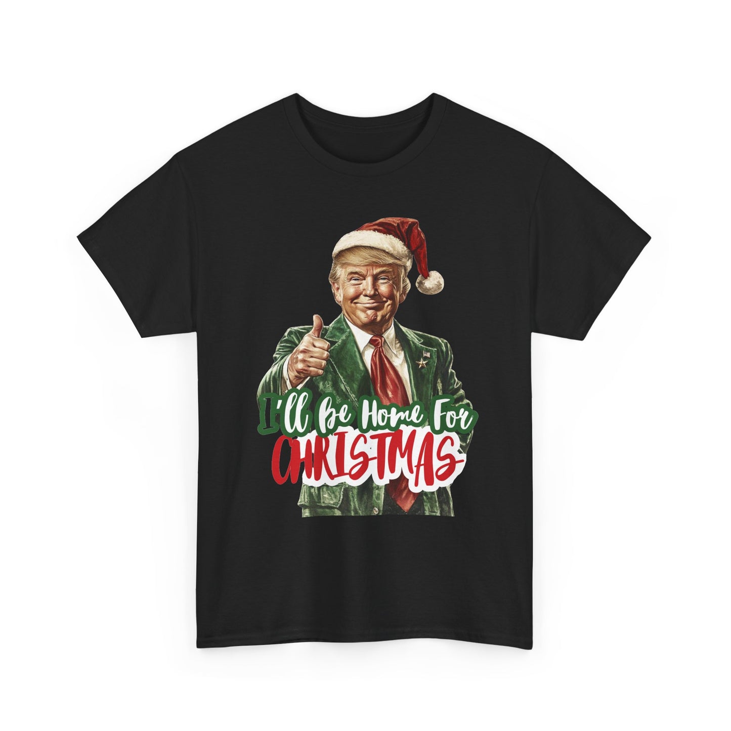 Trump Merry Christmas T Shirt Funny Holidays Gift Graphic Unisex Vintage Retro