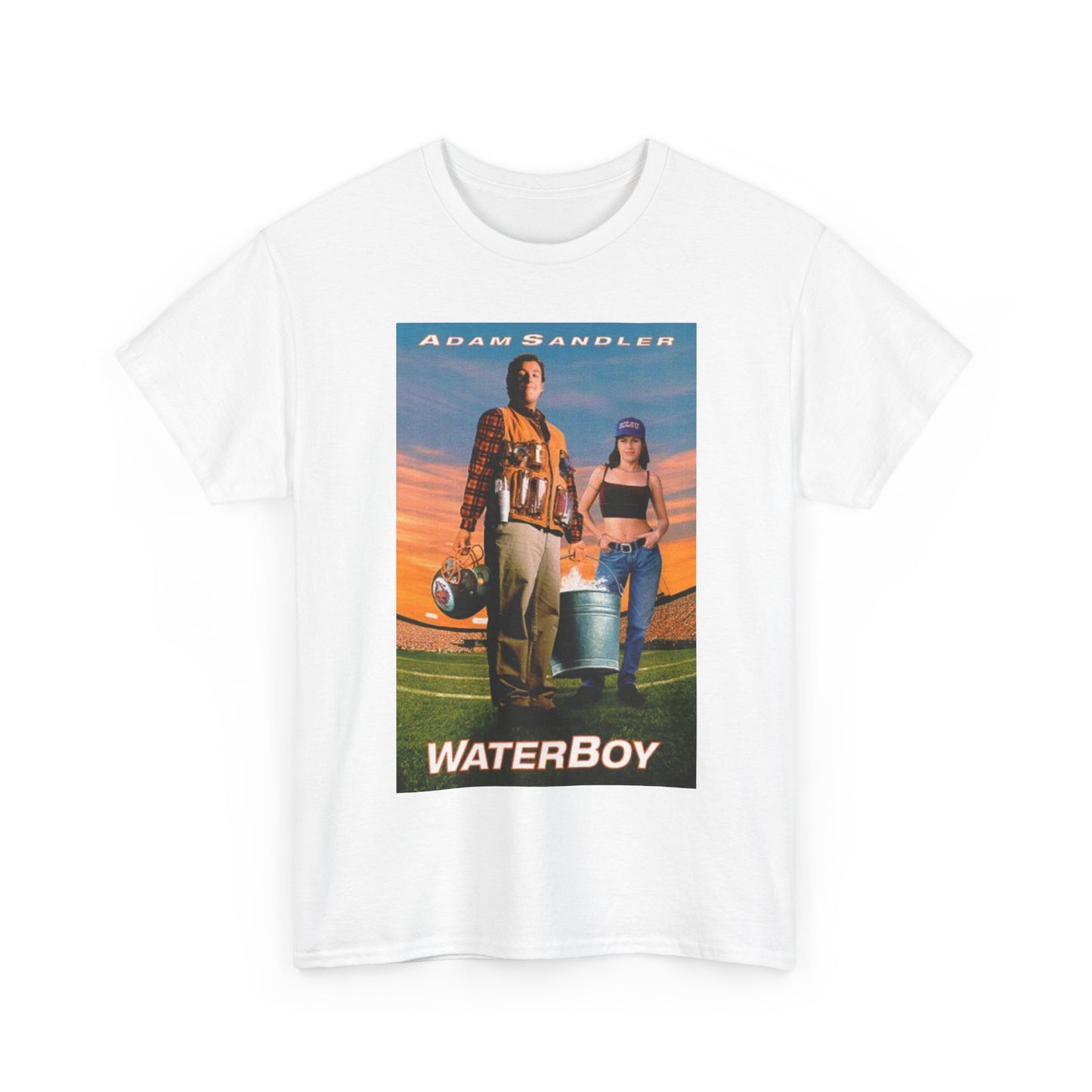 Adam Sandler T-shirt vintage waterboy retro football Unisex Heavy Cotton Tee