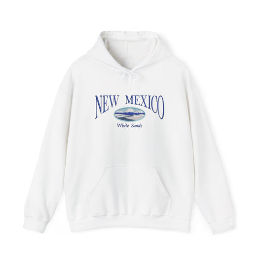 New Mexico White Sands Graphic Hoodie Heavy Blend Sweatshirt NEW