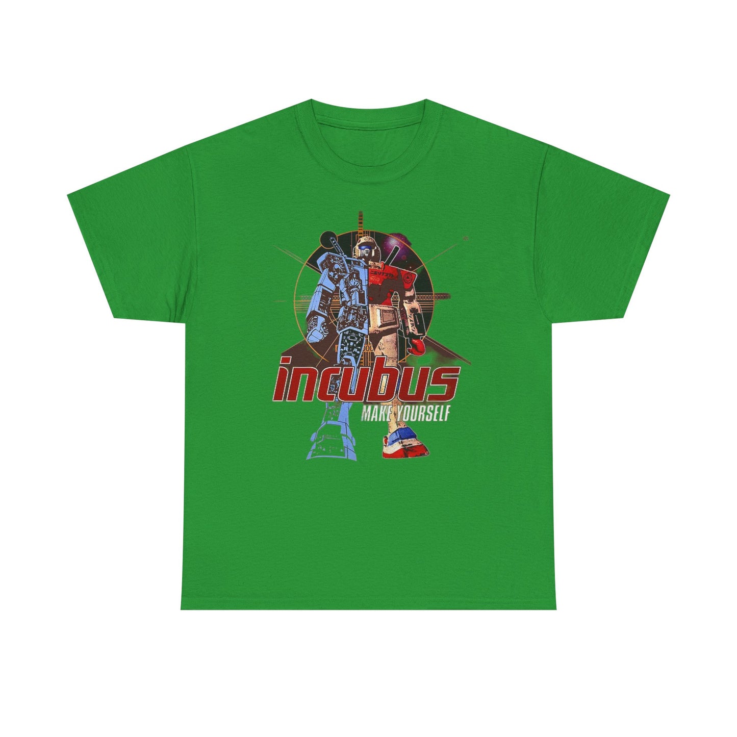 Incubus T-shirt vintage rock band retro metal Unisex Heavy Cotton Tee
