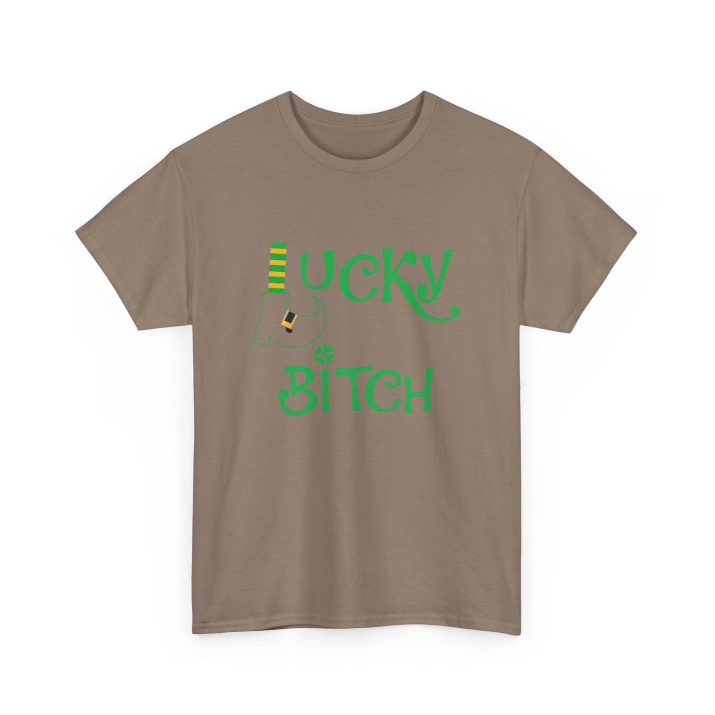 Lucky St Paddys Day Graphic T Shirt NEW Unisex Heavy Cotton Tee