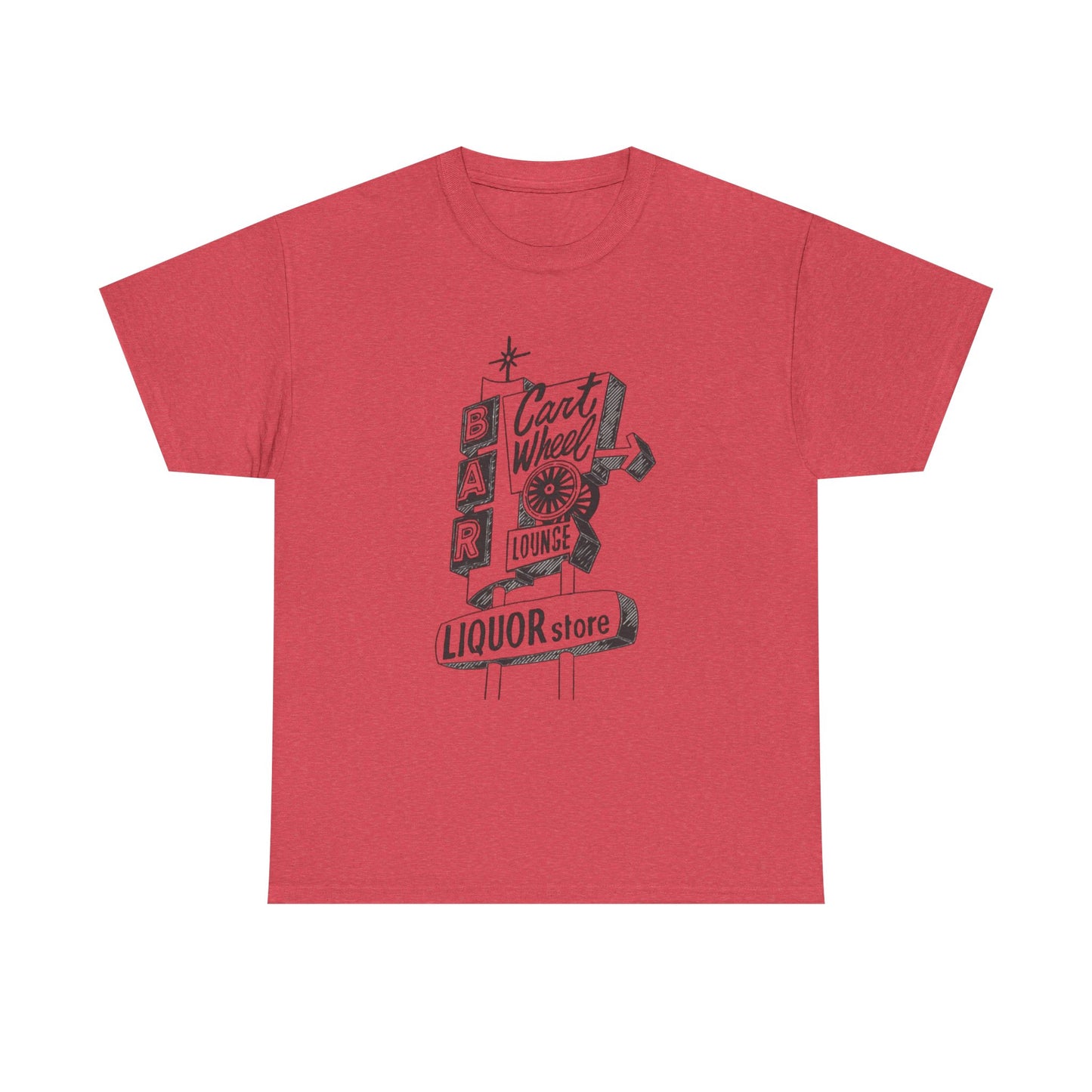 Bar Liquor Store Graphic T Shirt Unisex Heavy Cotton Tee Gift