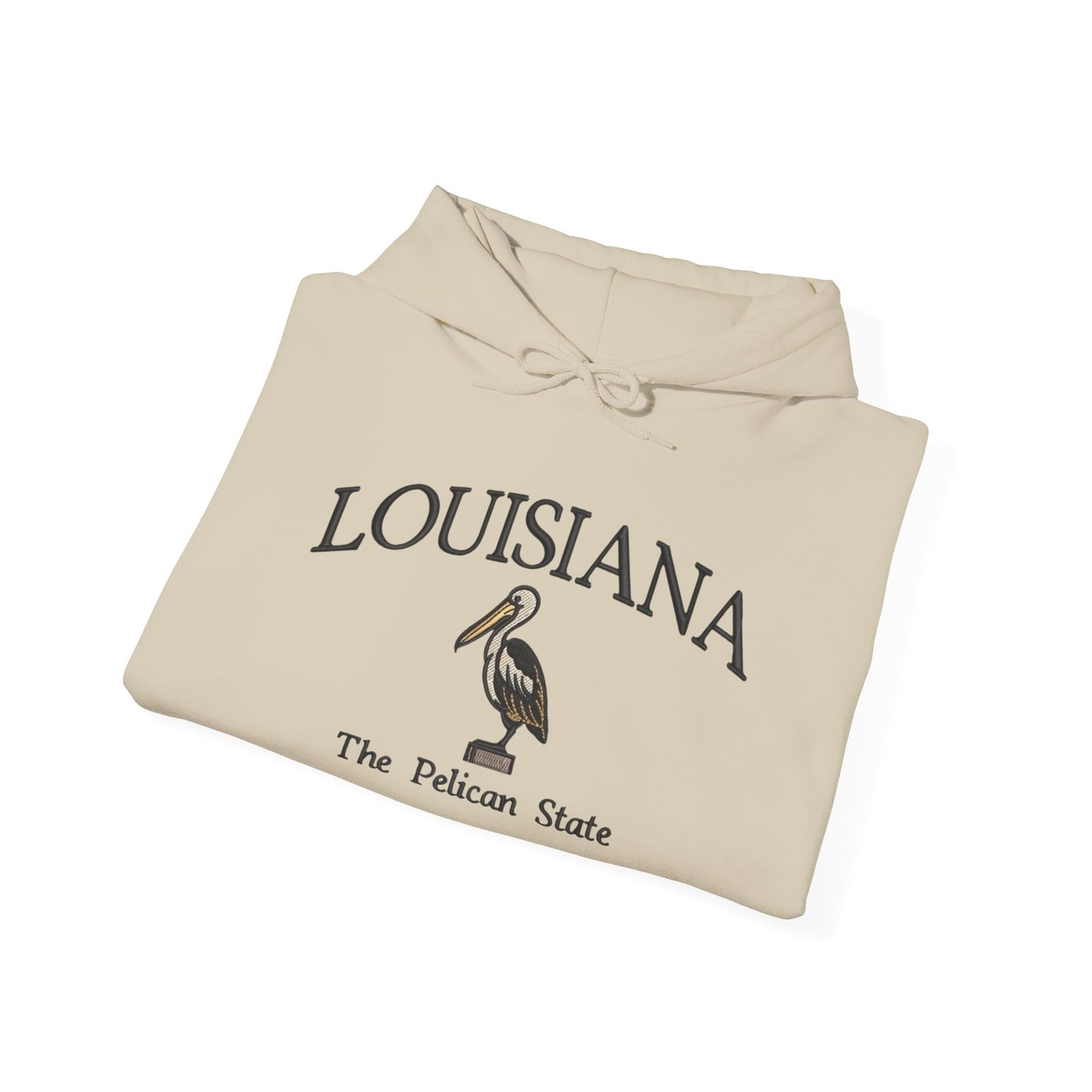 Louisiana The Pelican State Graphic Hoodie NEW Heavy Blend™ Sweatshirt