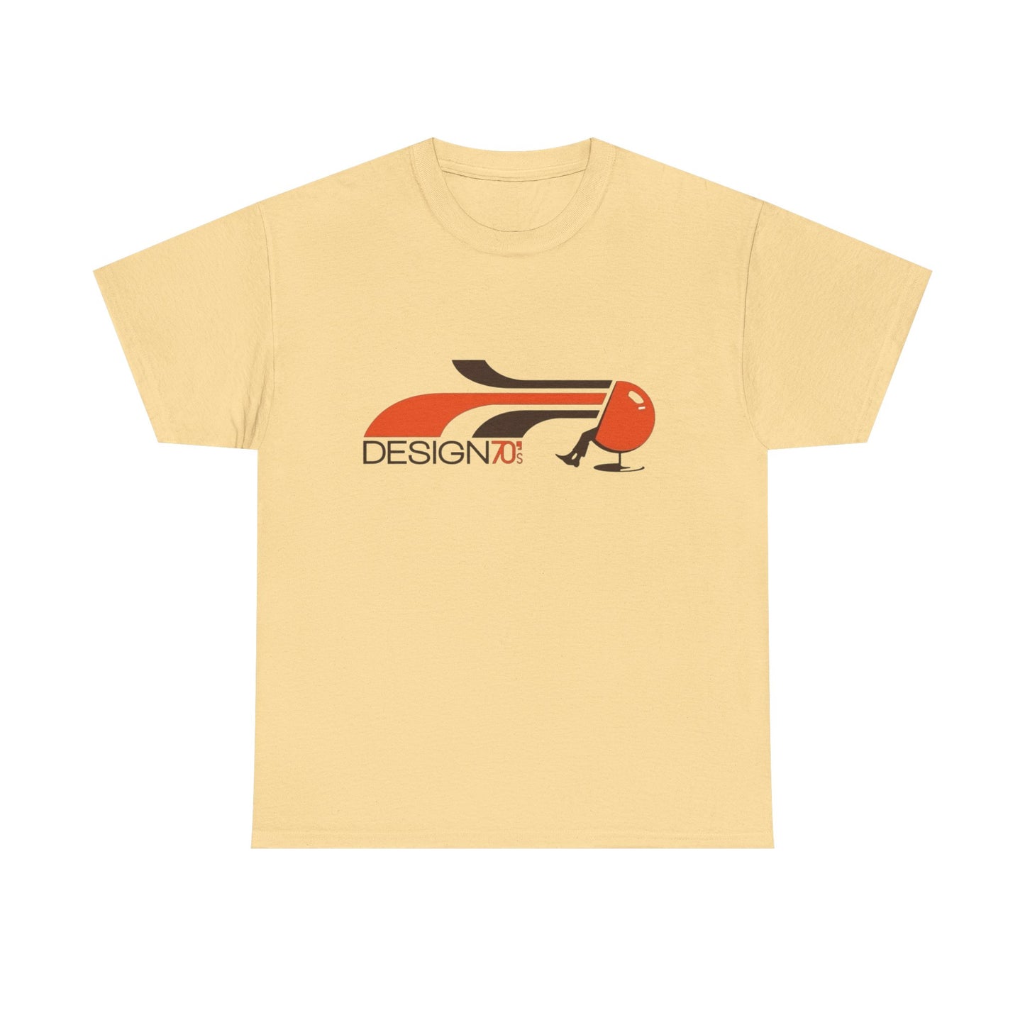 70's Retro Design Graphic T Shirt NEW GIFT Unisex Heavy Cotton Tee
