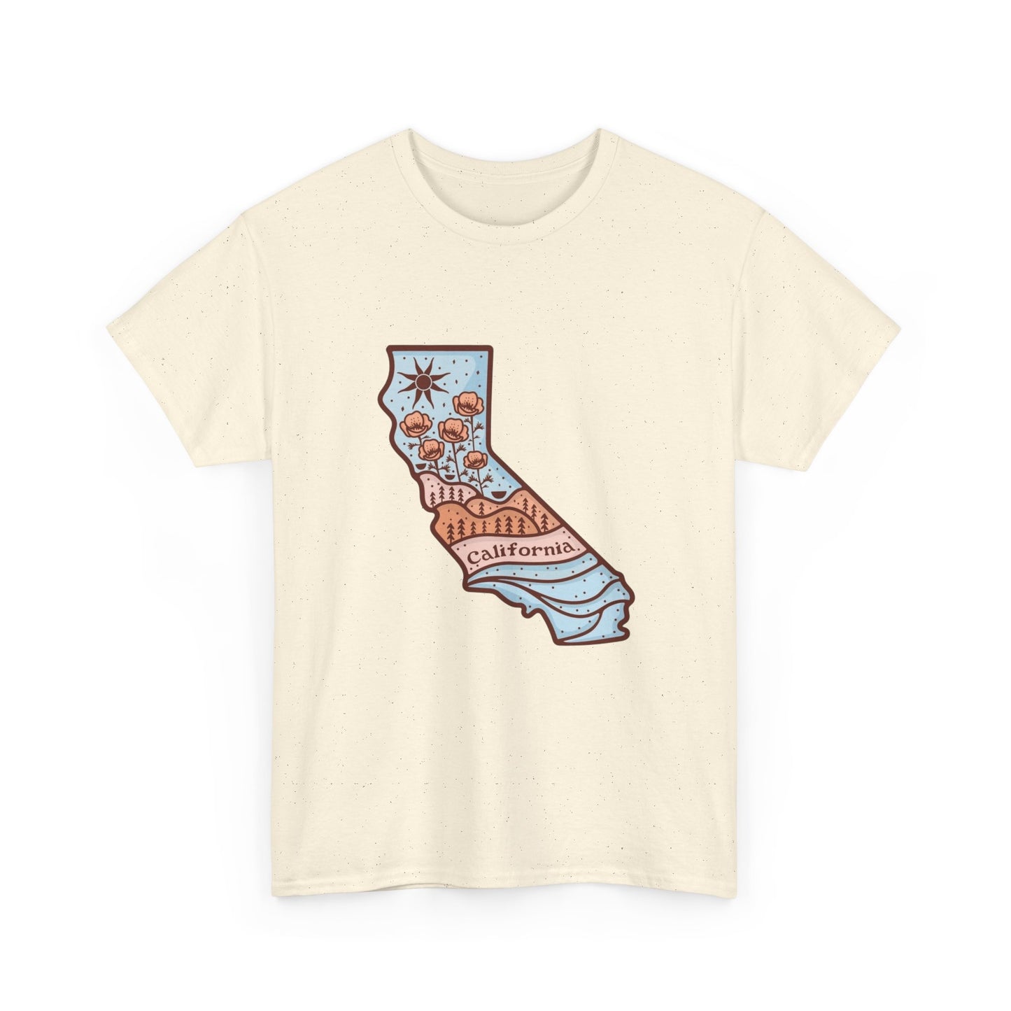 California State Graphic T Shirt NEW ADULT