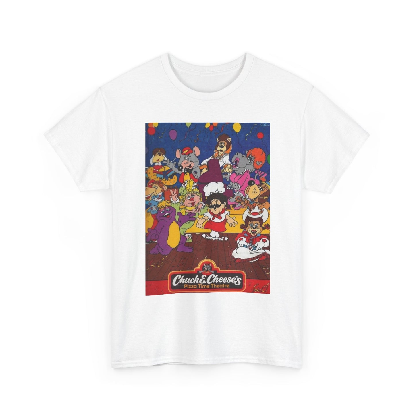 Chuck E Cheese Retro Poster T Shirt BRAND NEW Apparel Unisex Graphic Tee USA