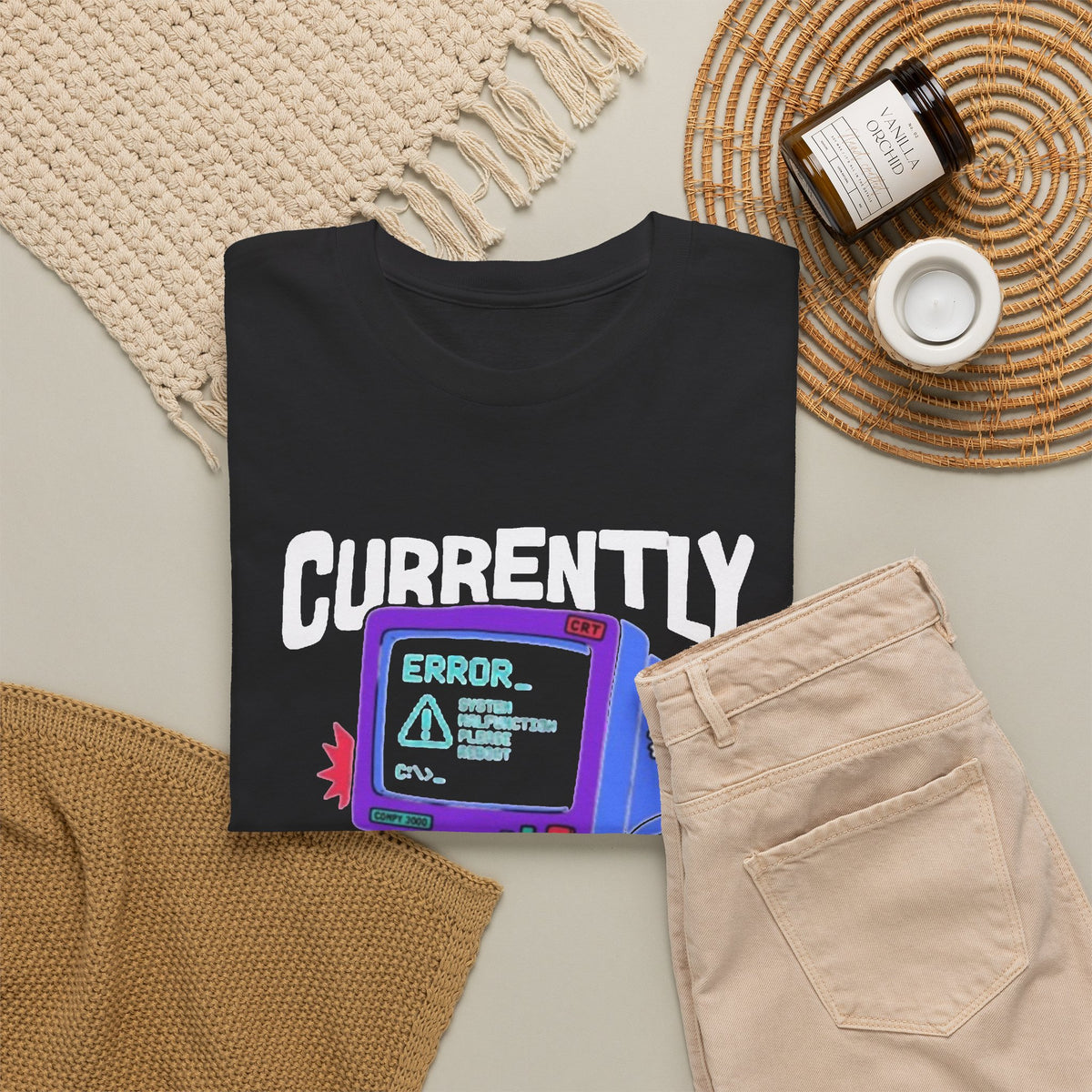 Currently Offline Retro Gaming T-Shirt Men's Graphic Tee