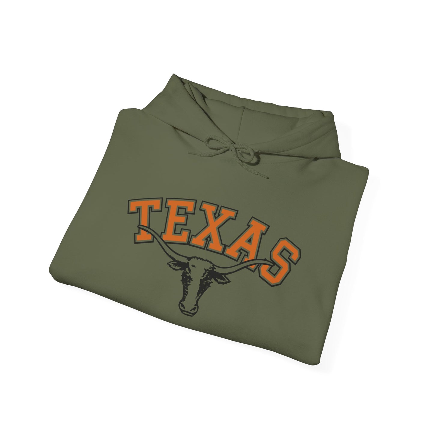 Texas Graphic Hoodie Foot ball Unisex Heavy Blend™ Hooded Sweatshirt