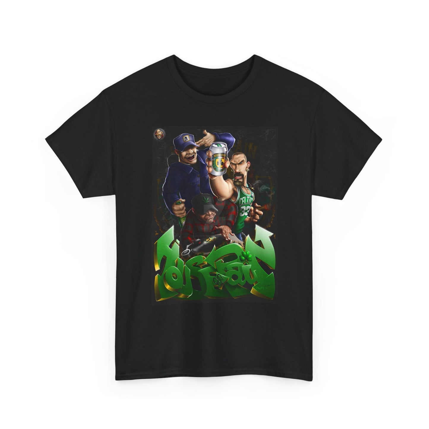House Of Pain Graphic Cartoon T Shirt Vintage Retro Unisex Heavy Cotton Tee