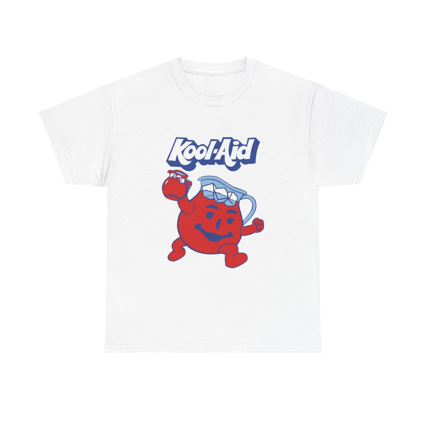 Kool Aid Shirt Funny Poster Retro 90s Nostalgic Logo Vintage Unisex Heavy Cotton