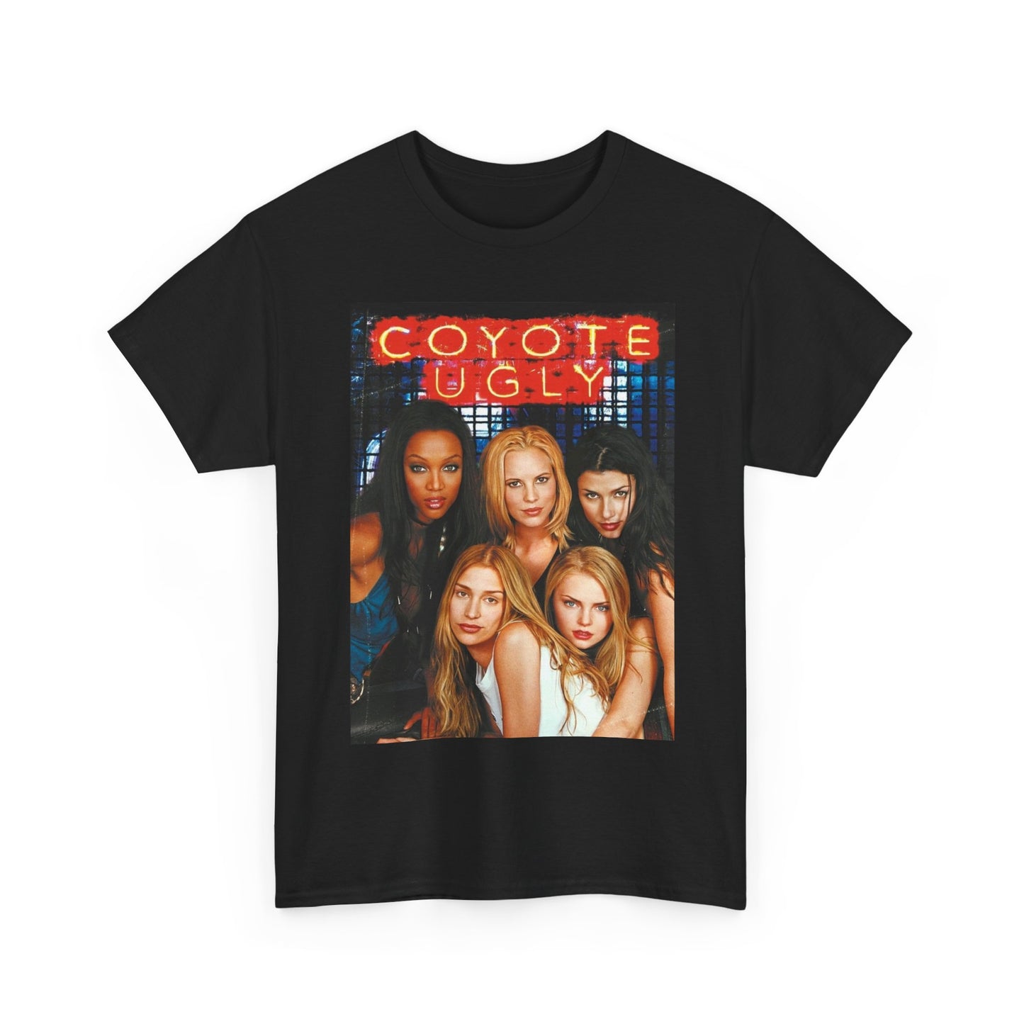 Coyote Ugly Shirt Vintage Movie Poster Retro 90s Unisex Heavy Cotton Tee