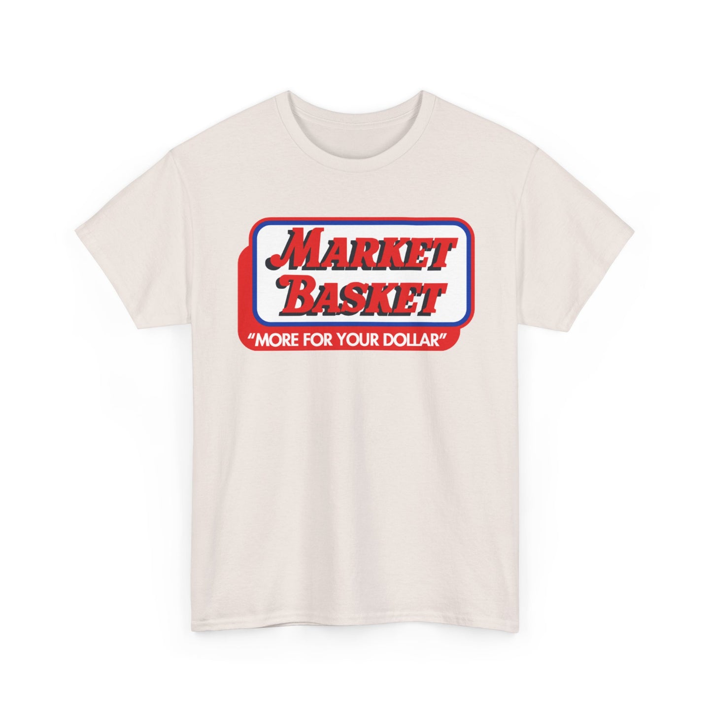 Boston vintage New England market basket patriots Heavy Cotton Tee