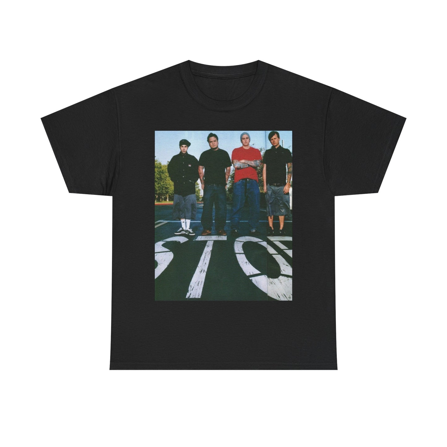 Box Car Racer Tshirt Retro Album Cover Blink182 Cali Unisex Heavy Cotton Tee