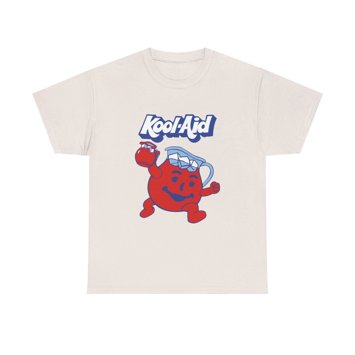 Kool Aid Shirt Funny Poster Retro 90s Nostalgic Logo Vintage Unisex Heavy Cotton