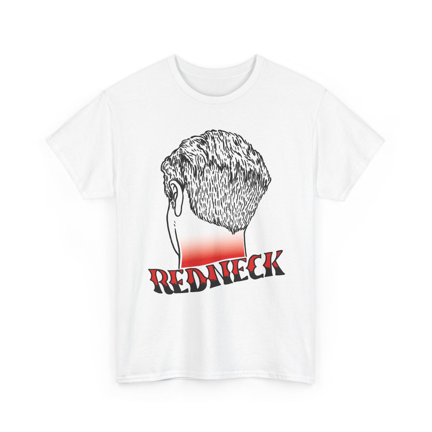 Redneck Graphic T Shirt Funny Logo Poster Southern Unisex Heavy Cotton Tee