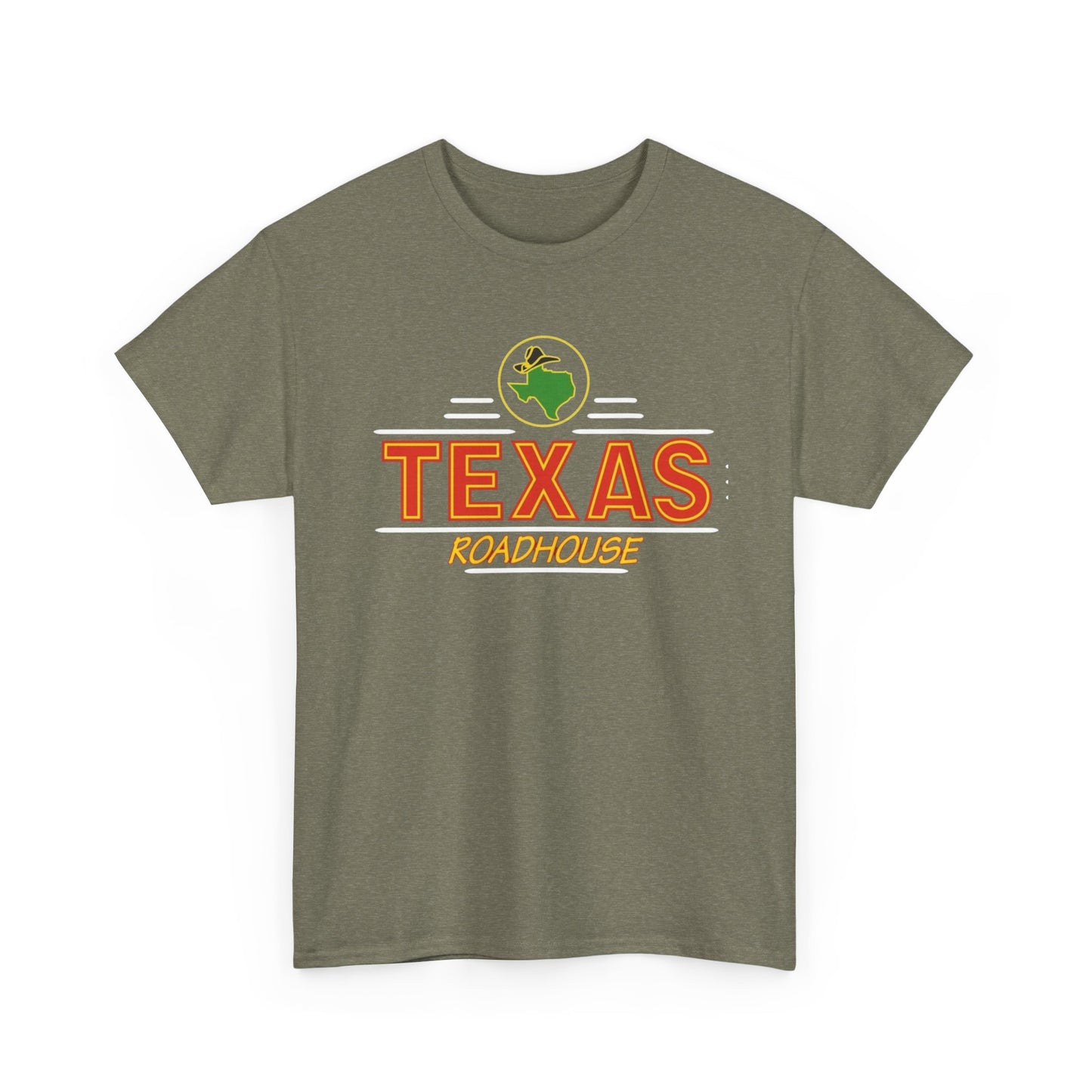 Texas Roadhouse T Shirt Graphic Unisex Heavy Cotton Tee NEW GIFT