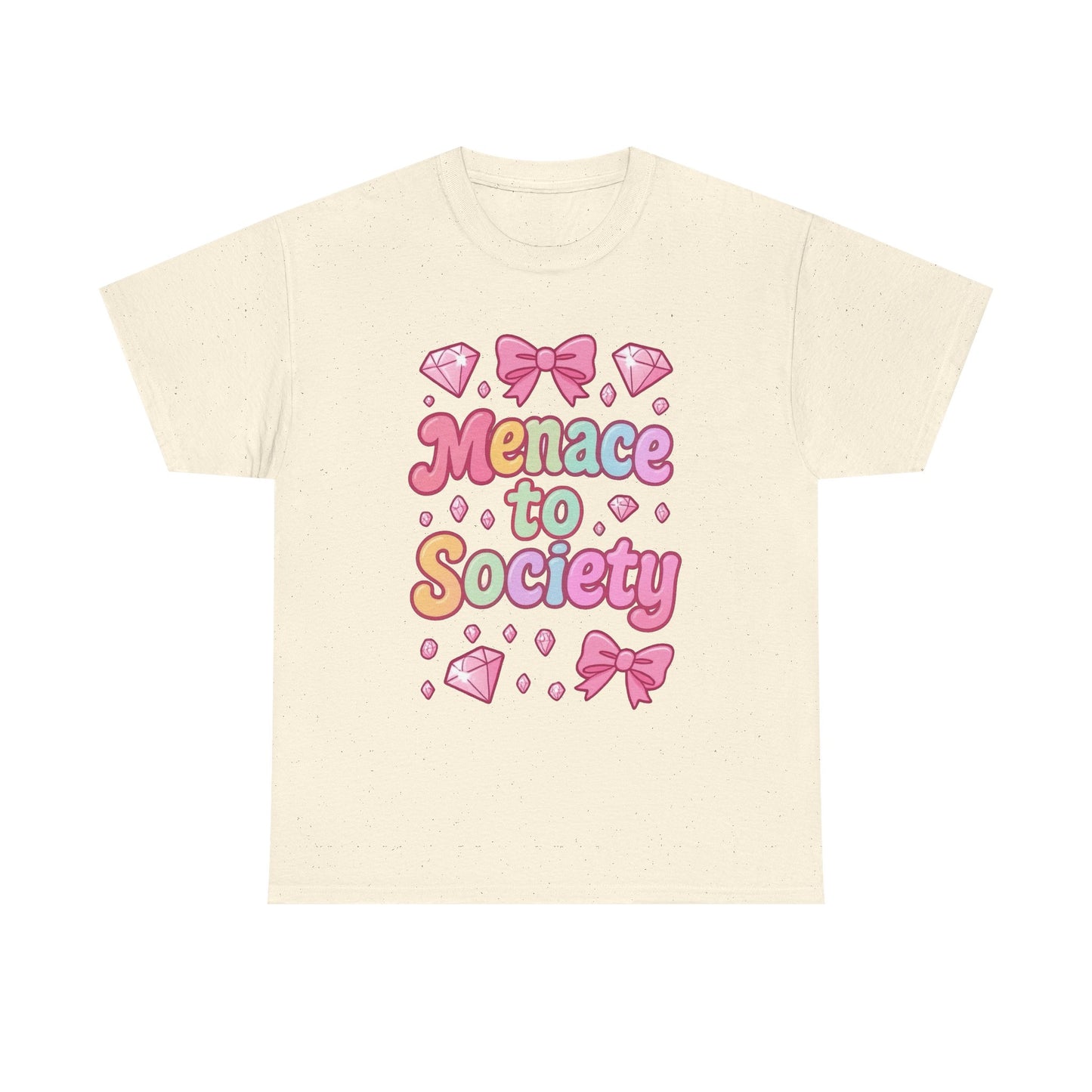 Menace To Society Funny Cute Women's Graphic T Shirt NEW ADULT