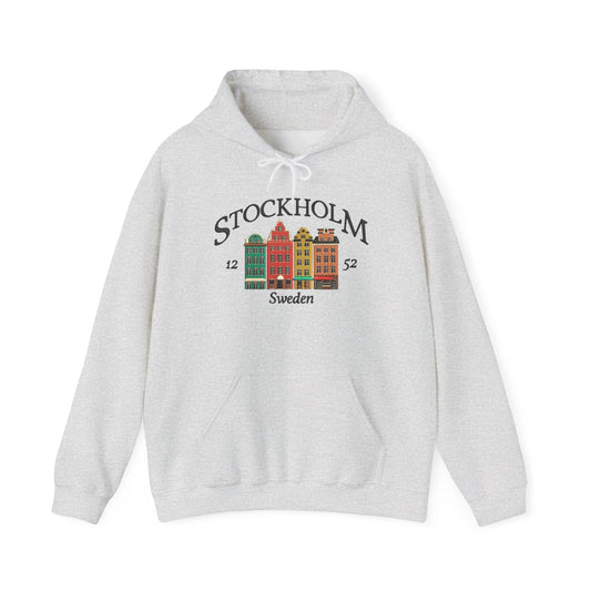 Stockholm Sweden Graphic Hoodie Heavy Blend Sweatshirt NEW