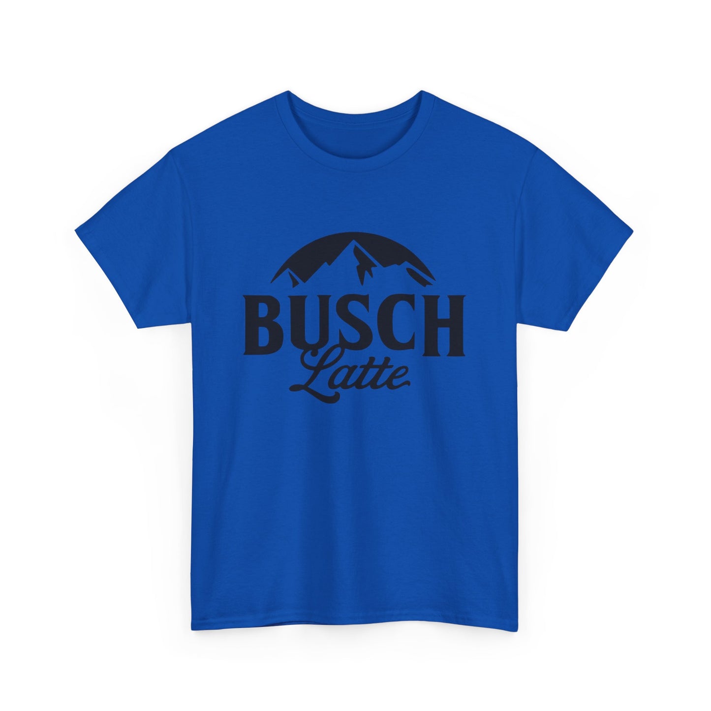 Busch Latte Funny Beer Graphic T Shirt Unisex Heavy Cotton Tee NEW