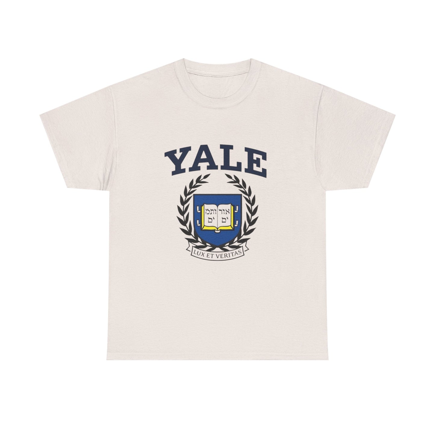 Yale Logo College Graphic T Shirt ADULT NEW