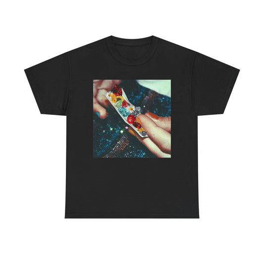 Rolling Up Diamonds Graphic T Shirt NEW Adult Unisex Heavy Cotton Tee