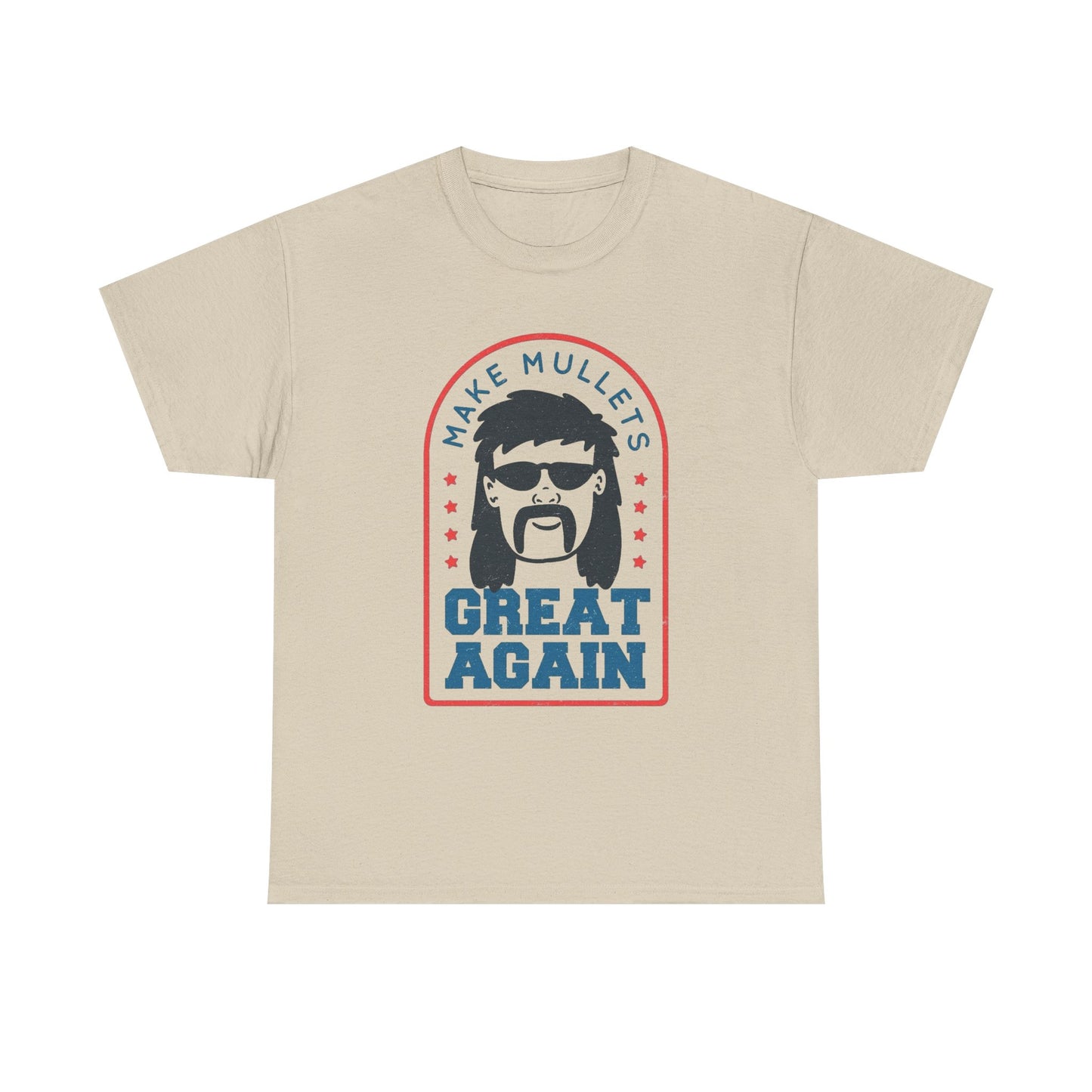 Make Mullets Great Again Funny Graphic T Shirt NEW ADULT
