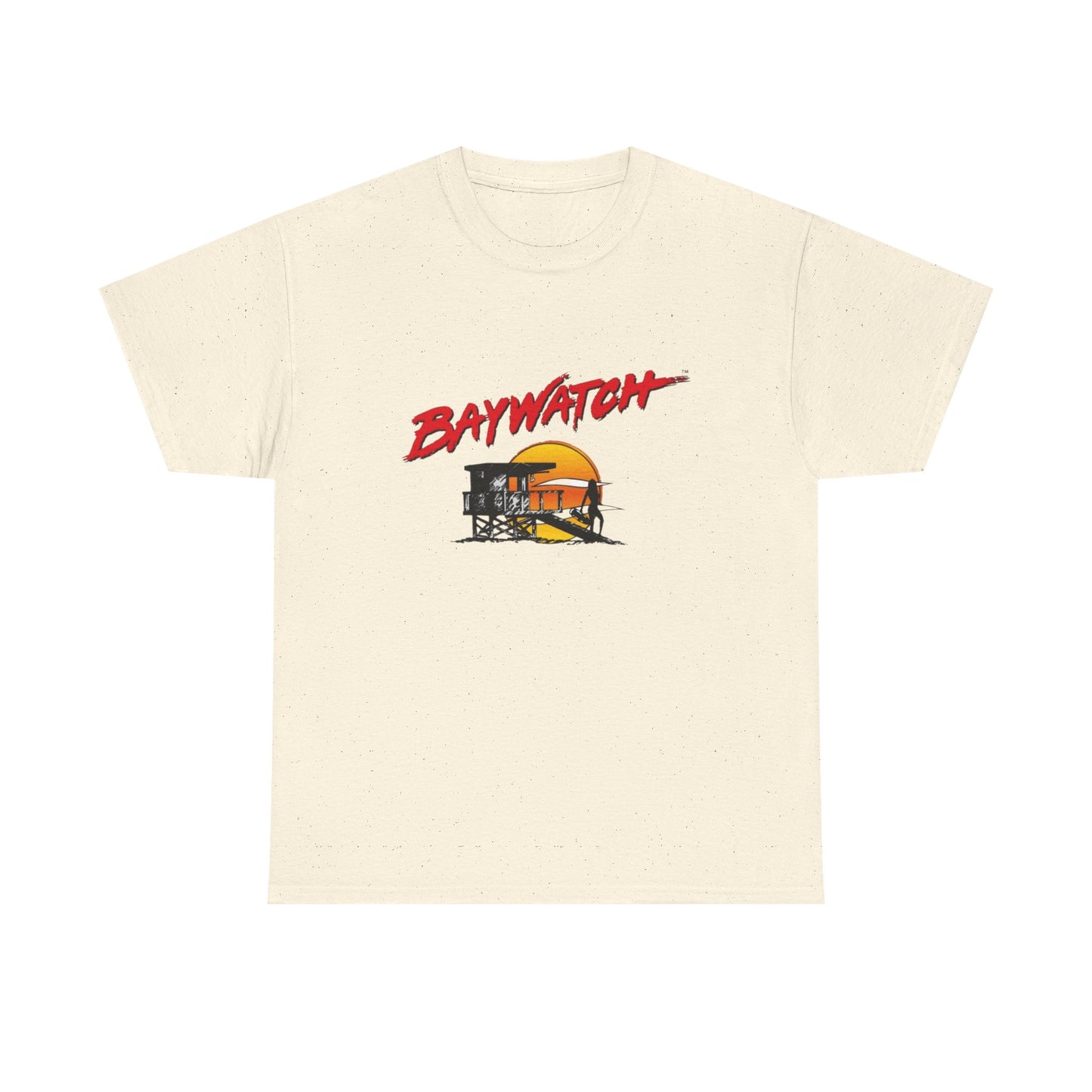 Baywatch Vintage T Shirt Graphic Unisex Heavy Cotton Tee NEW GIFT