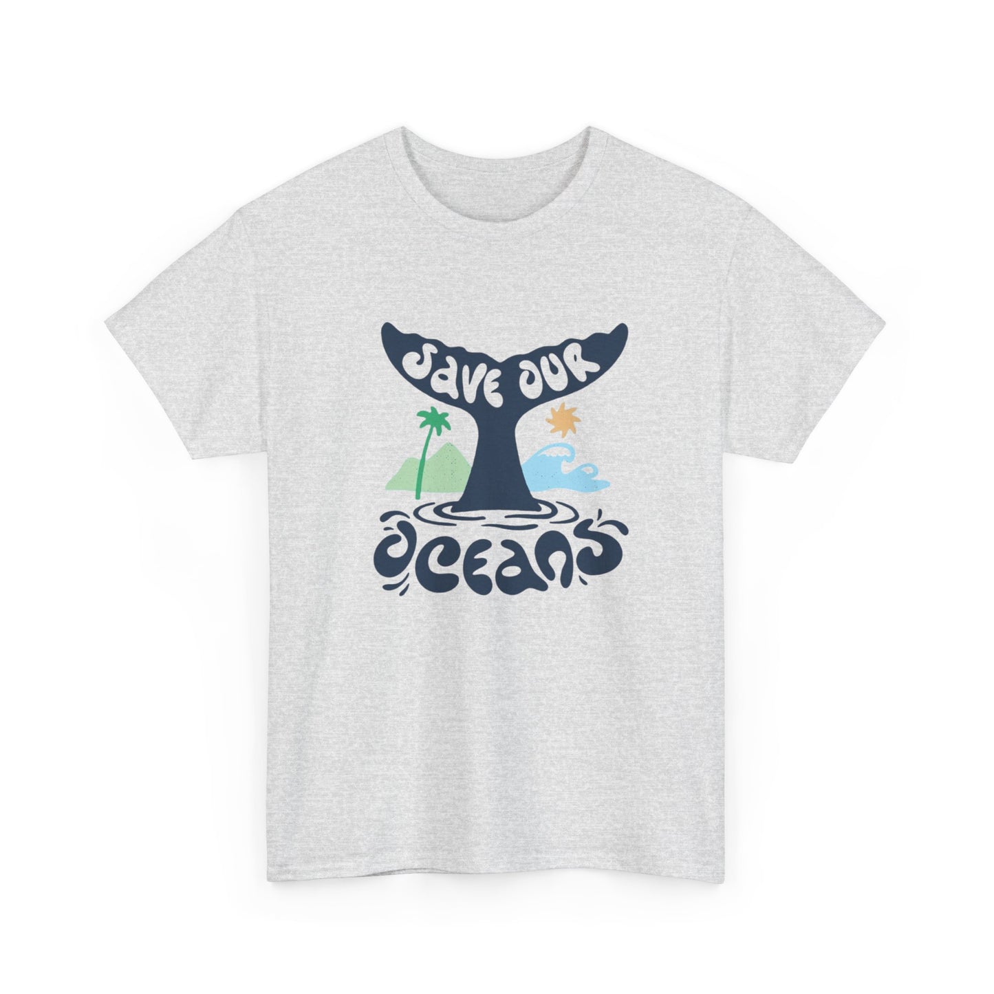 Save Our Oceans Graphic T Shirt Adult NEW