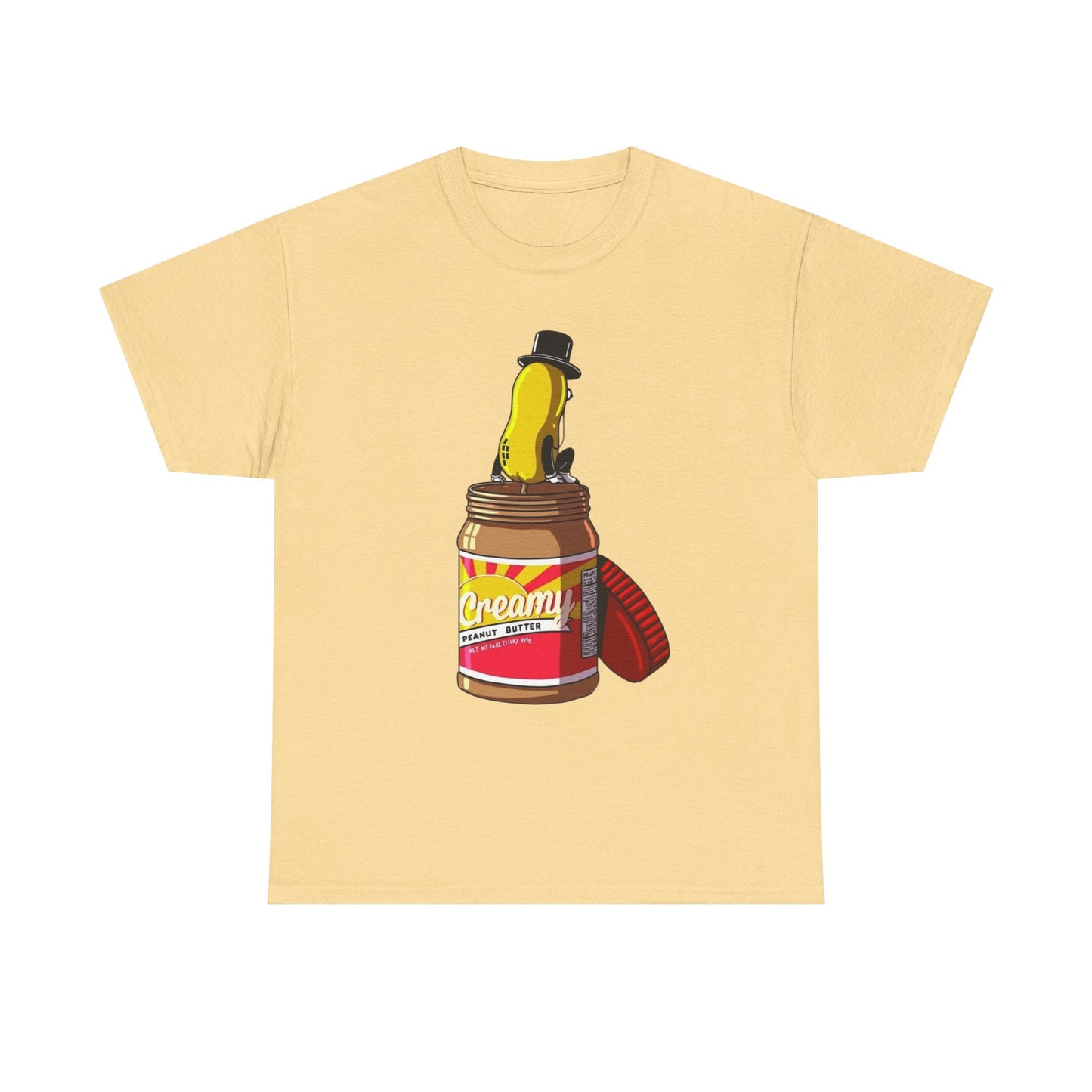 Hilarious Peanut Butter Jokes Graphic T Shirt Comedy NEW Unisex Heavy Cotton Tee