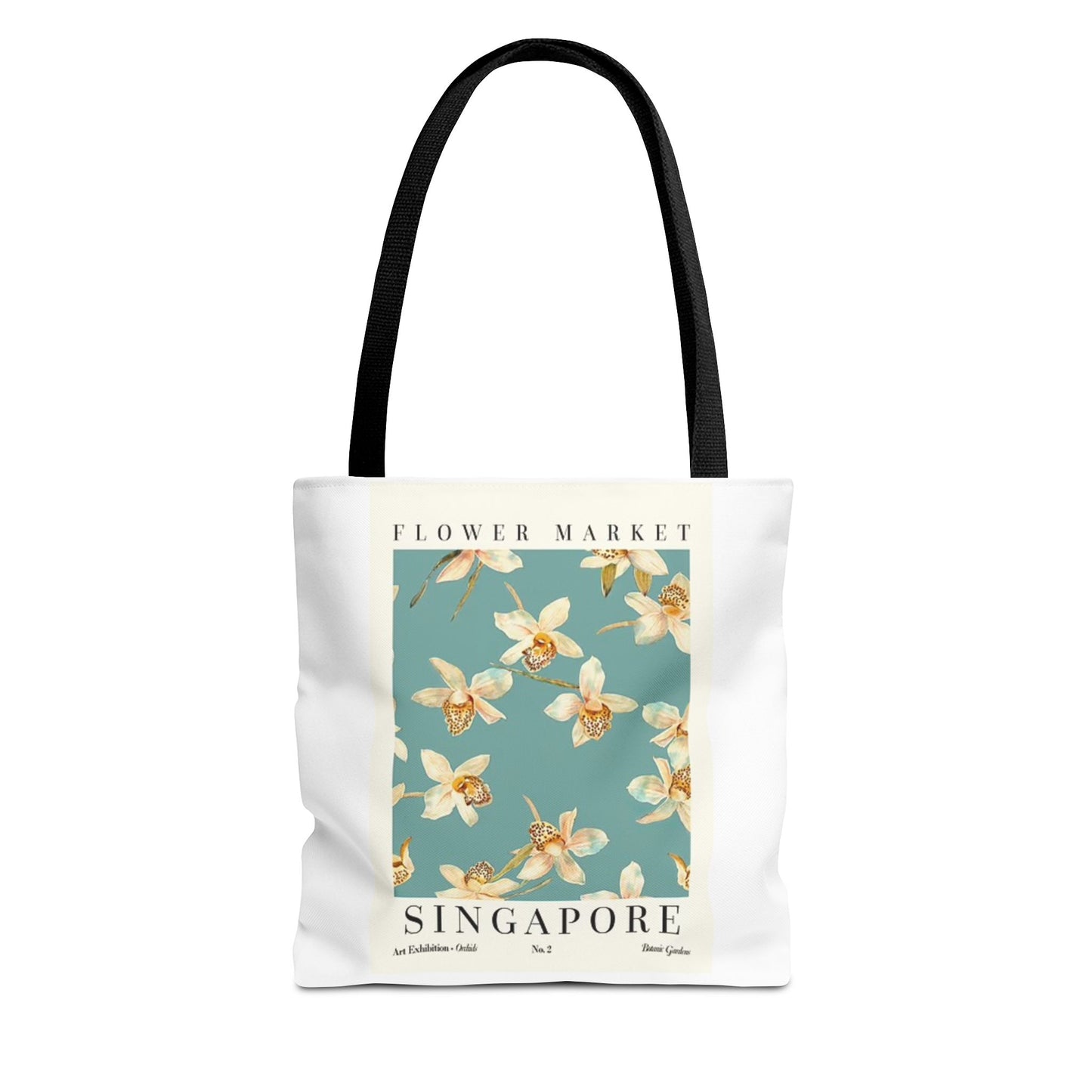Flower Market Singapore BRAND NEW Tote Bag (AOP)