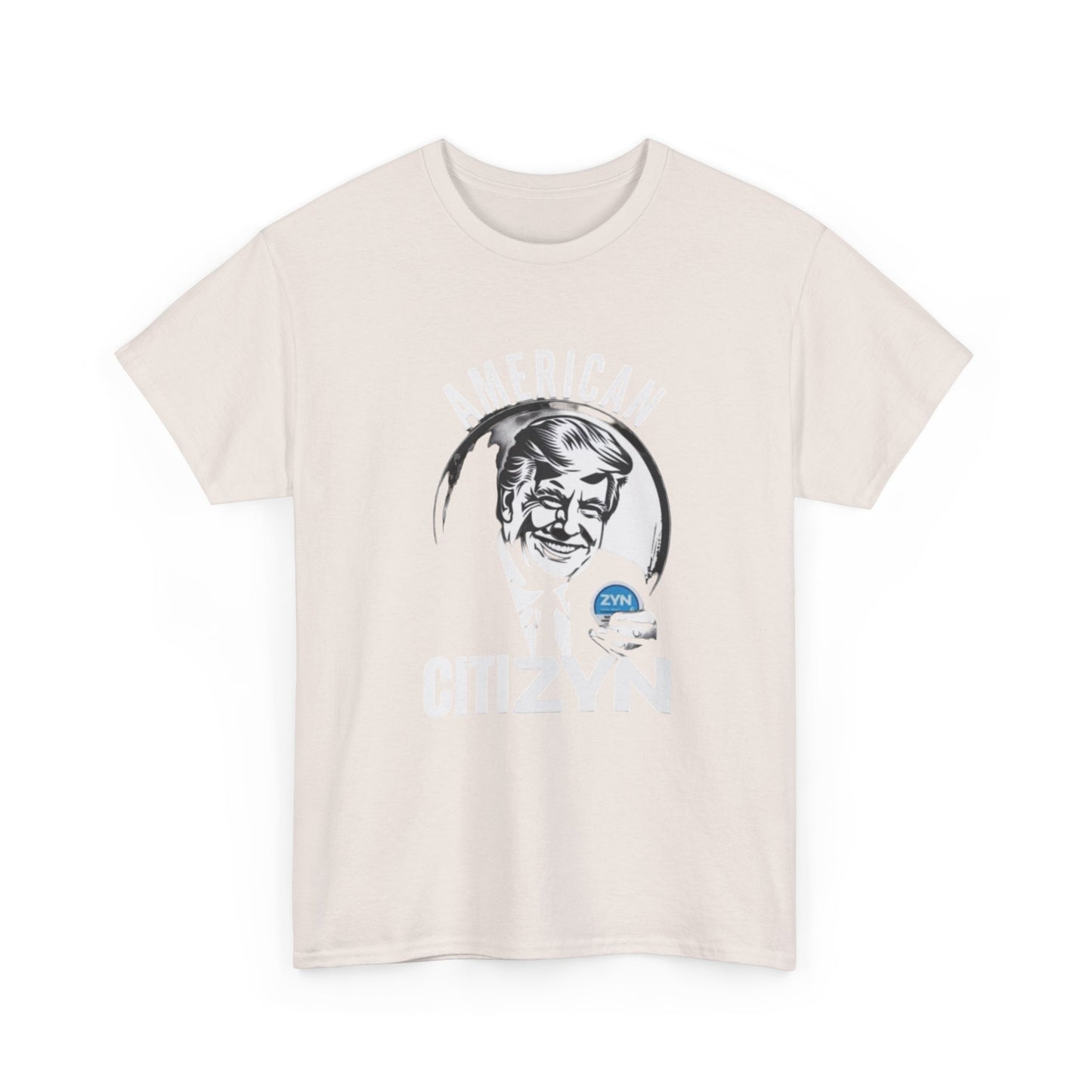 ZYN T-shirt funny Trump Shane Gillis Tucker Newport graphic Heavy Cotton Tee