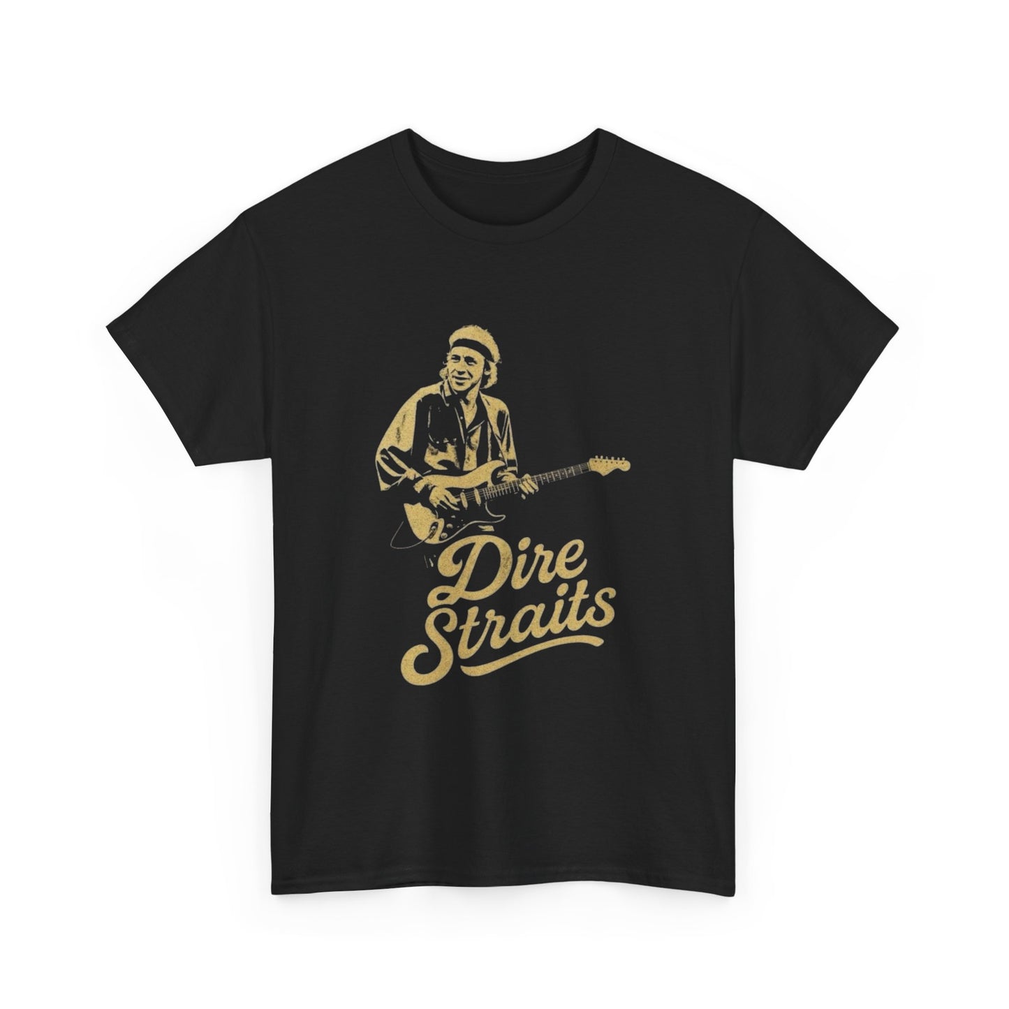 Dire Straits Vintage Rock Graphic T Shirt NEW ADULT Unisex Heavy Cotton Tee