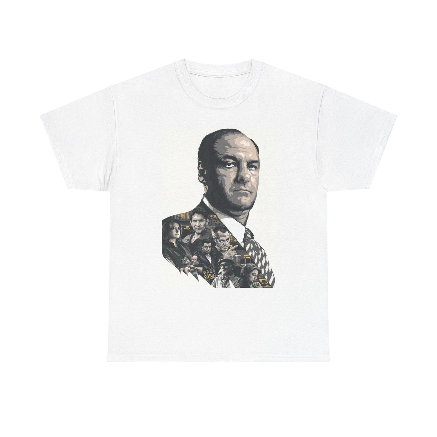 Tony Soprano Graphic T Shirt Vintage Retro TV Unisex Heavy Cotton The Sopranos