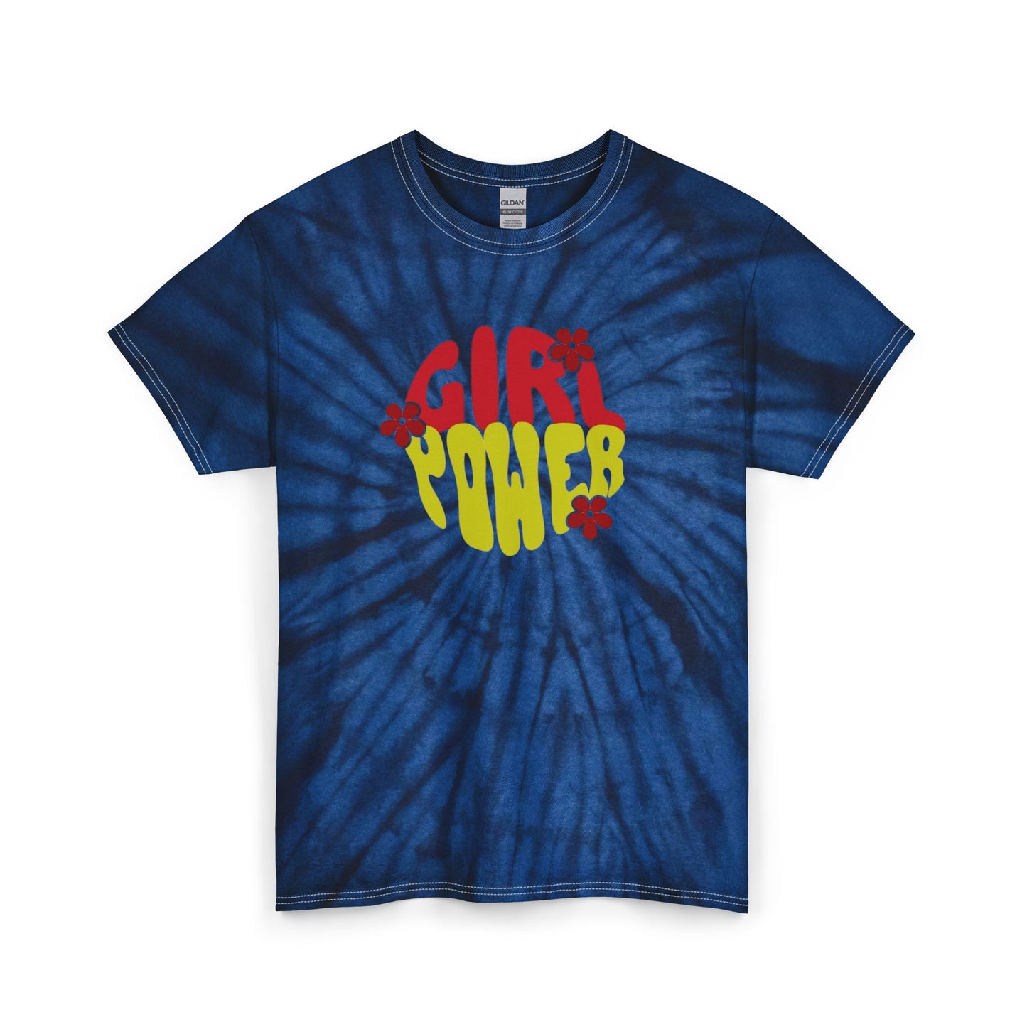 Girl Power Graphic T Shirt Unisex Tie Dye Cotton Tee