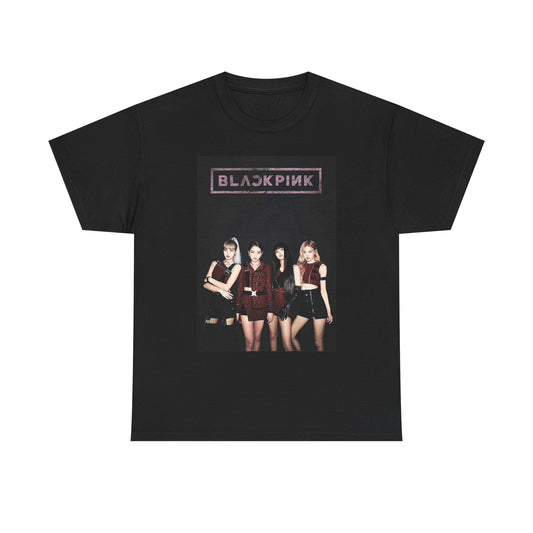 Black pink Graphic T Shirt Vintage Merch Retro Unisex Heavy Cotton Tee