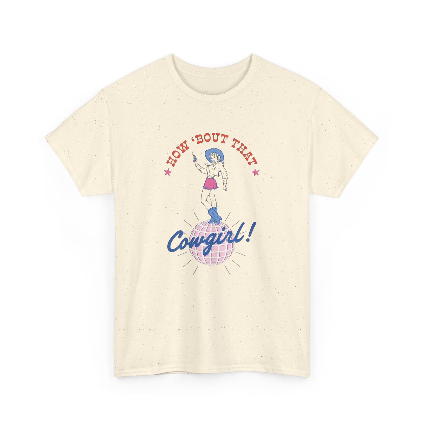How About That Cowgirl Vintage Graphic T-Shirt, Unisex Cotton Shirt