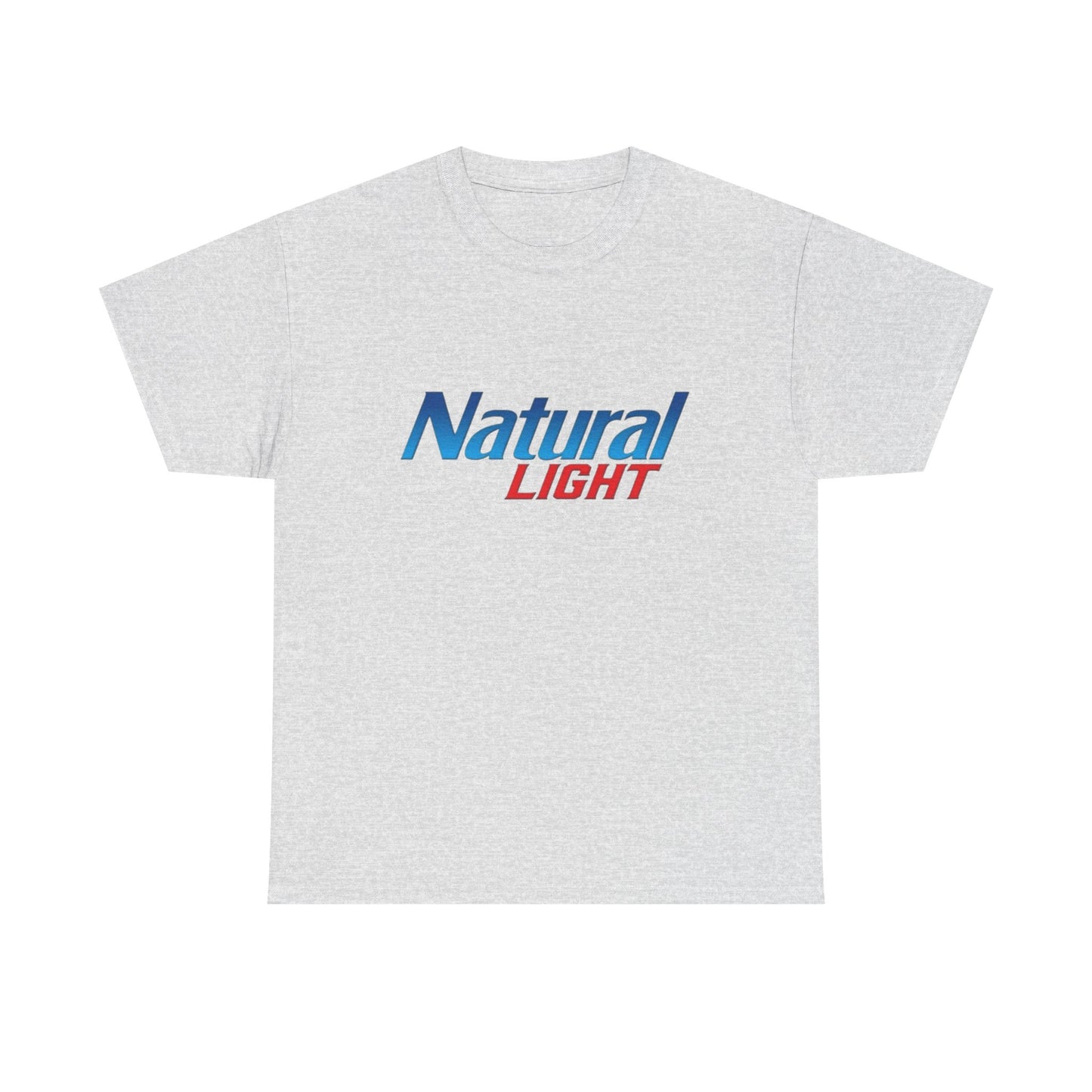 Natural Light Graphic T Shirt Unisex Heavy Cotton Tee NEW