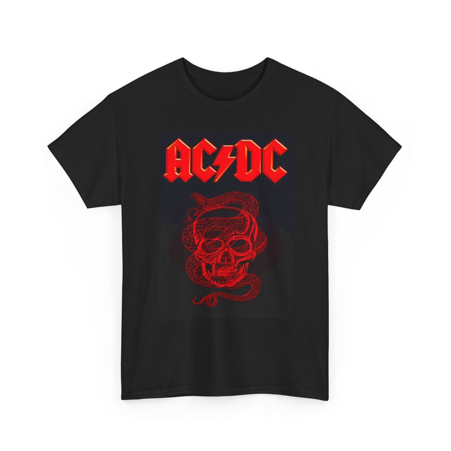 ACDC Graphic T Shirt Vintage Rock Band Retro Unisex Heavy Cotton Tee