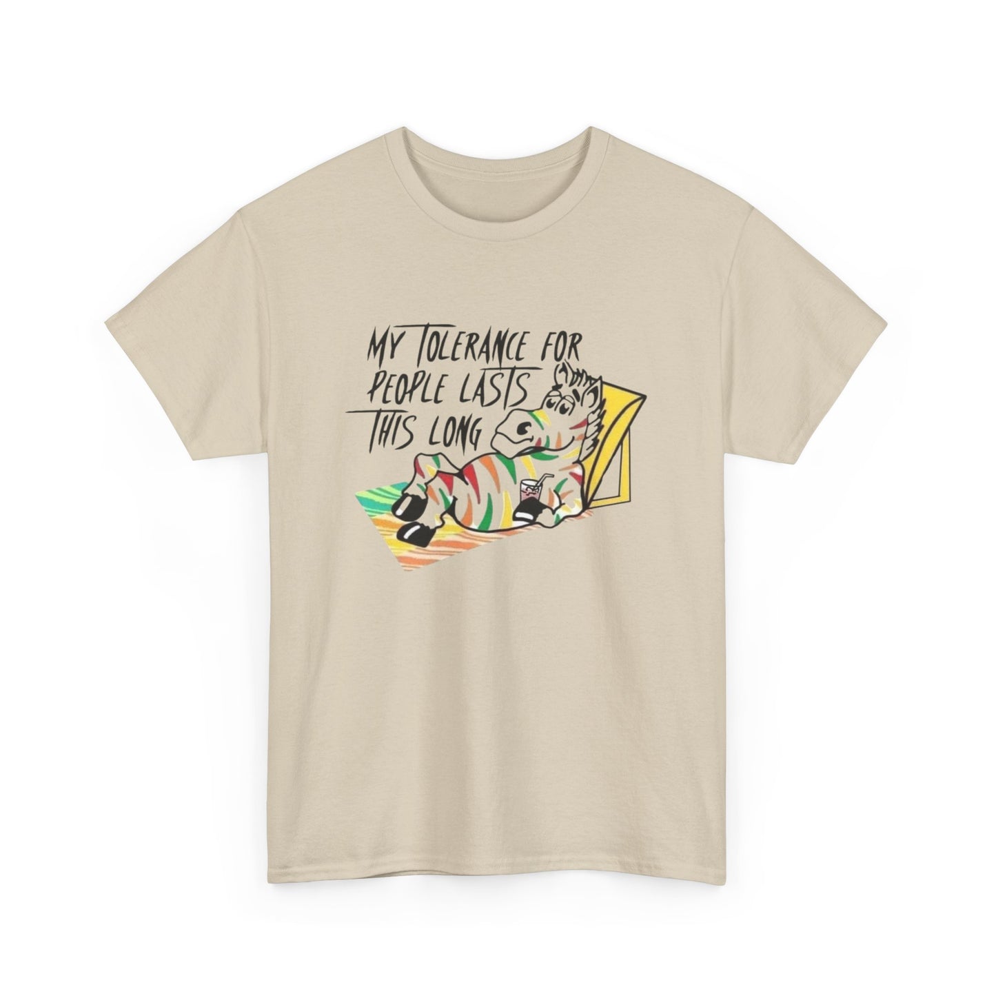 Zebra Gum Funny Vintage Graphic T Shirt NEW Heavy Cotton Tee