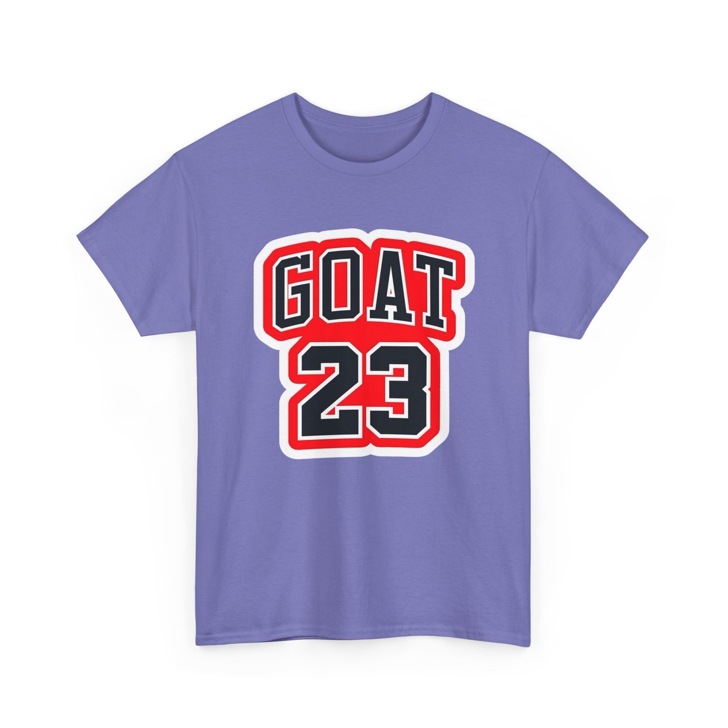 GOAT Jordan 23 Basketball Graphic T Shirt NEW Unisex Heavy Cotton Tee