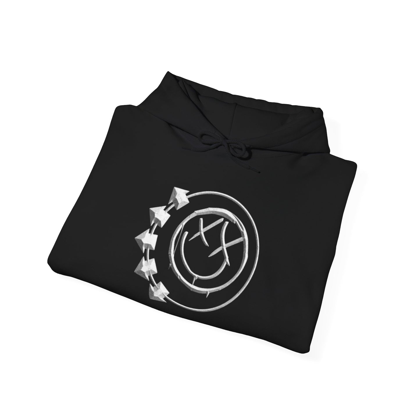 Blink 182 Graphic Vintage Logo Punk Rock Unisex Heavy Blend™ Hooded Sweatshirt