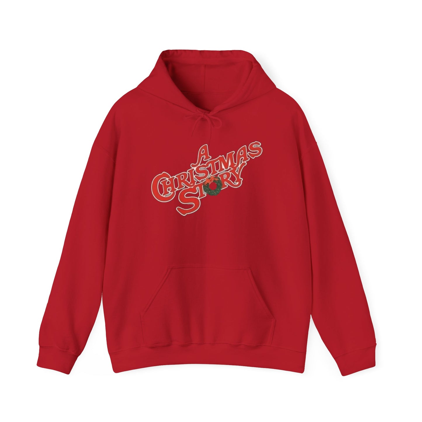 A Christmas Story Retro Graphic Hoodie Unisex Heavy Blend™ Hooded Sweatshirt