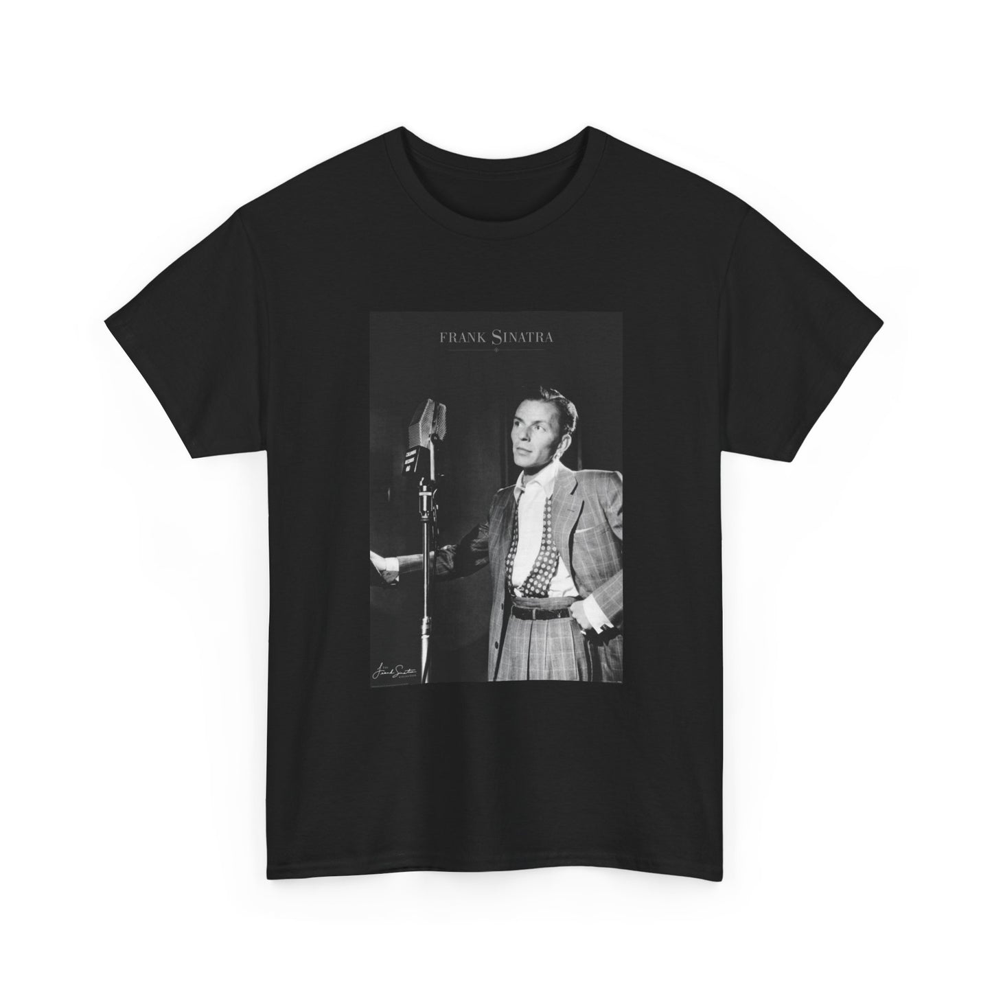 Frank Sinatra Tshirt Vintage New York Rat Pack Club Unisex Heavy Cotton Tee