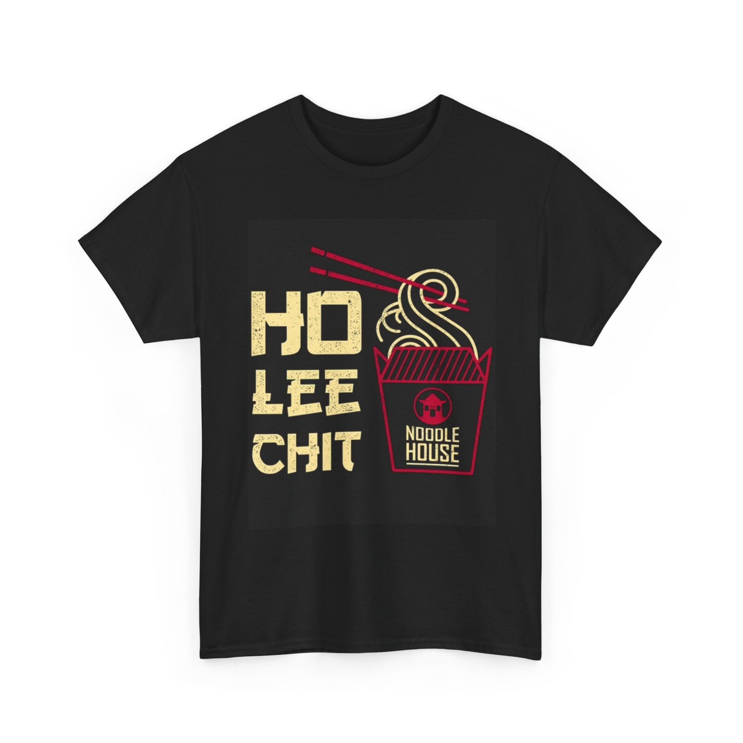 HO LEE CHIT Graphic T Shirt Funny Chinese Food Unisex Heavy Cotton Tee