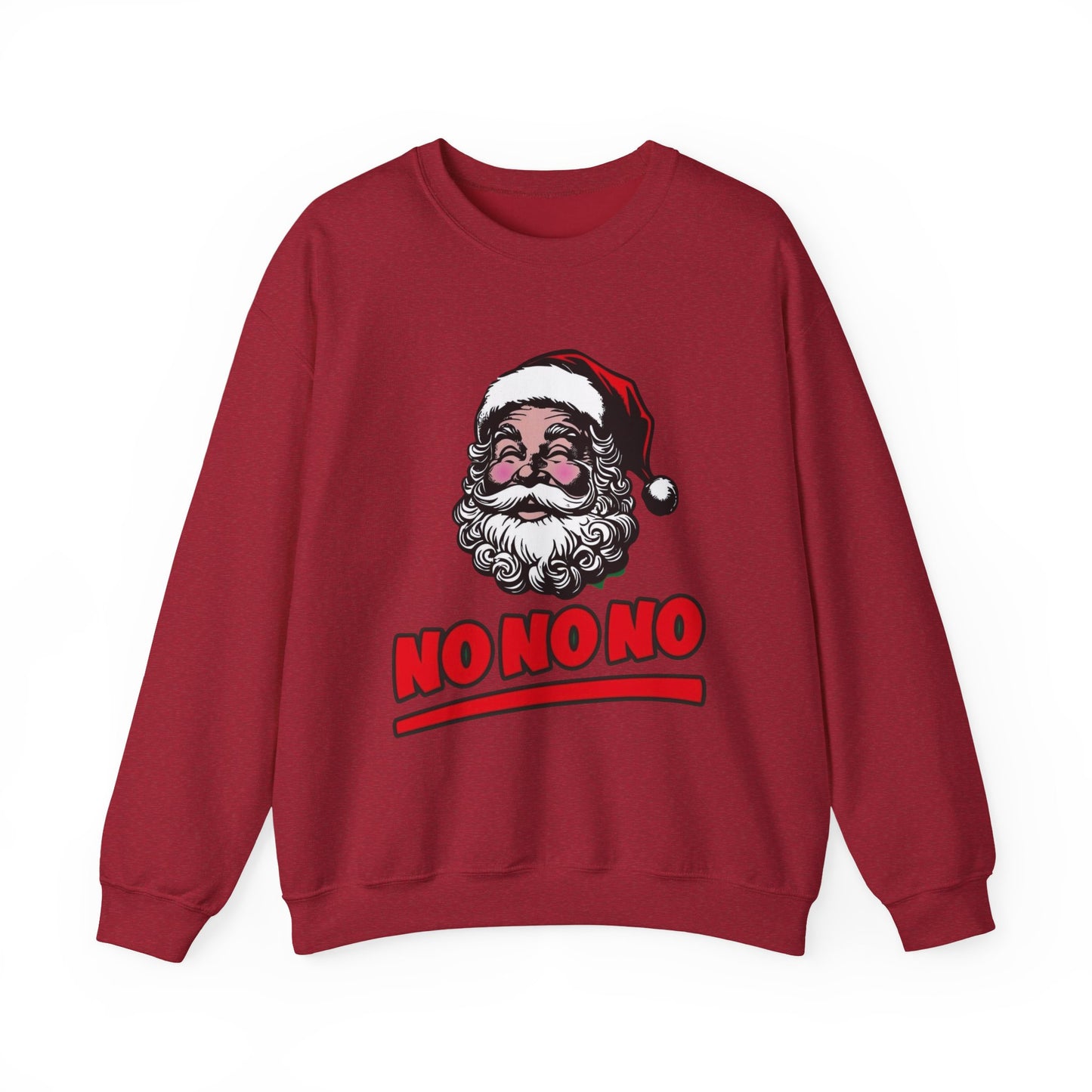 Funny Santa Graphic Sweater NEW Unisex Heavy Blend™ Crewneck Sweatshirt