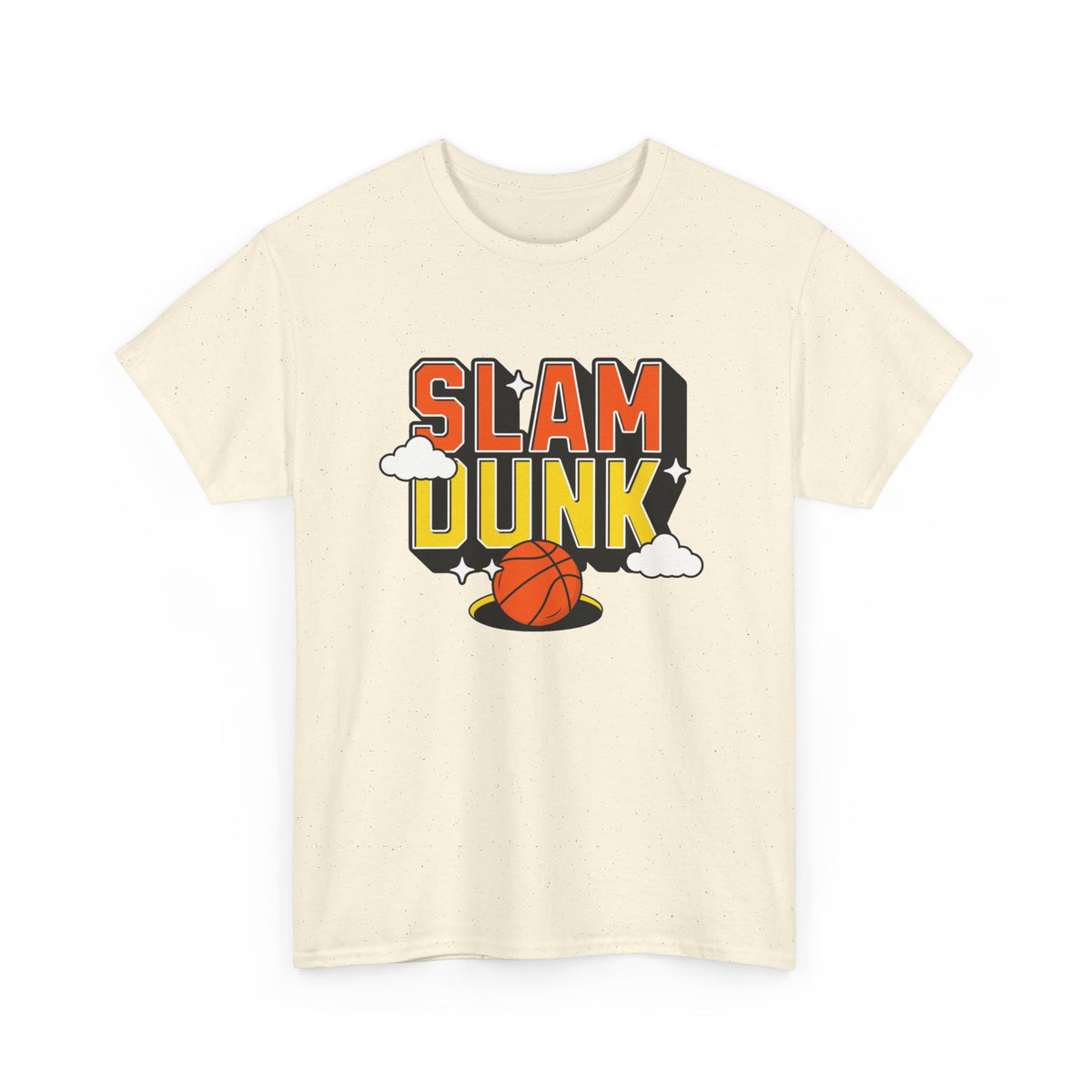 Slam Dunk Graphic T Shirt Men's Retro Heavy Cotton Tee