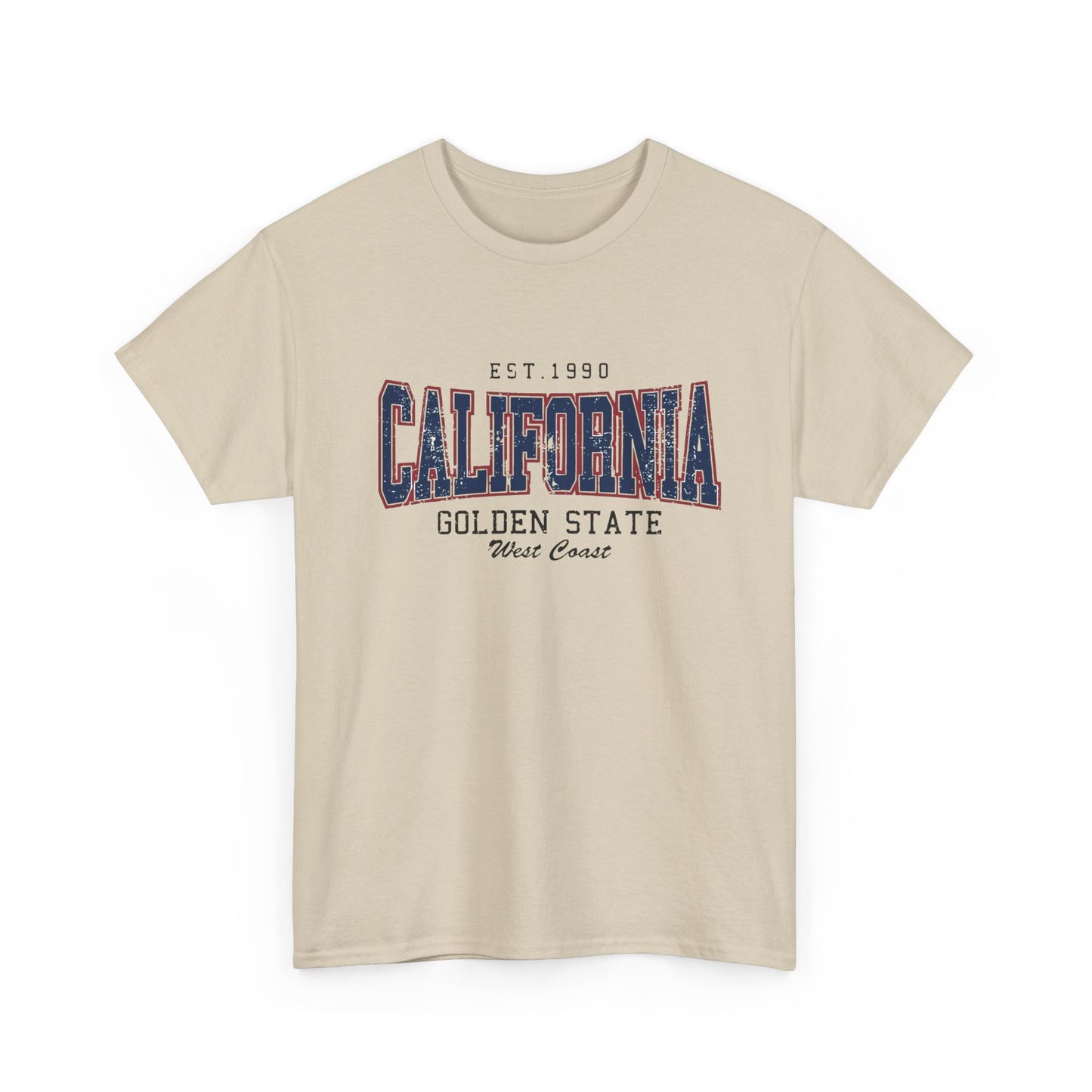 West Coast California Graphic T Shirt ADULT NEW