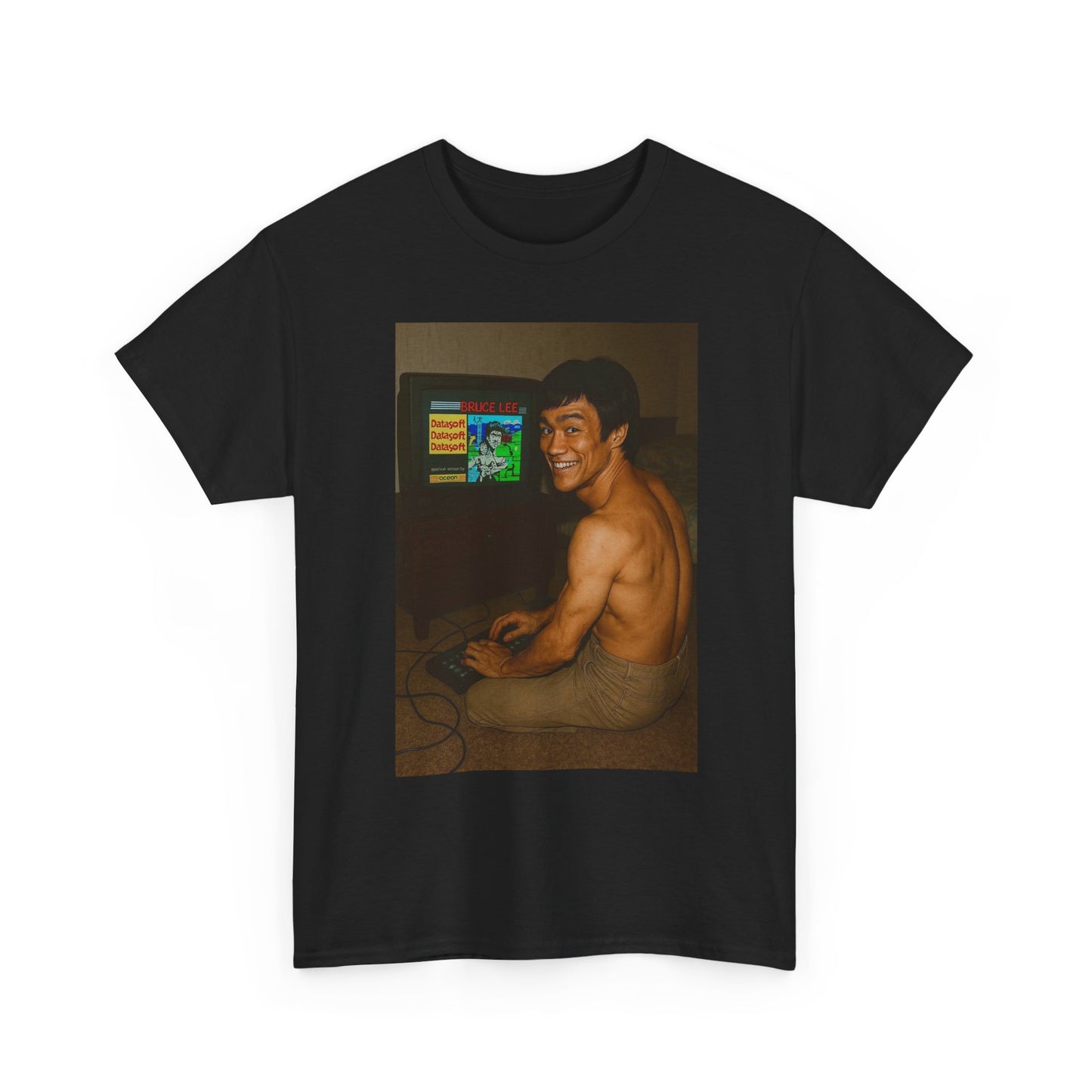 Bruce Lee Gaming Vintage Graphic T Shirt BRAND NEW S-5XL