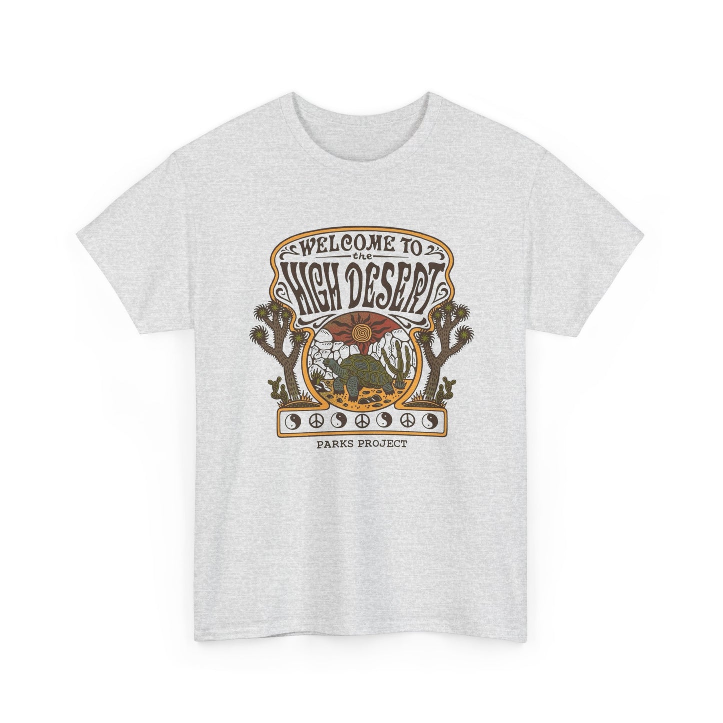 Welcome To The High Desert Graphic T Shirt NEW Adult Regular Heavy Cotton Tee